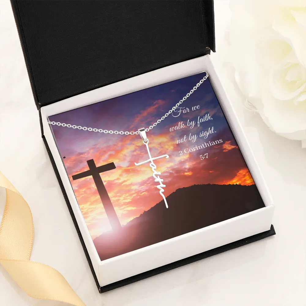 Faith Cross Necklace
