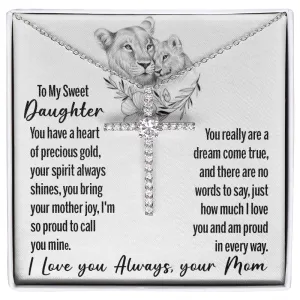 Faith Necklace For Daughter From Mom