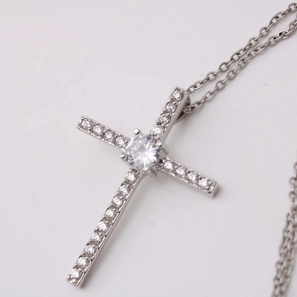 Faith Necklace For Daughter From Mom