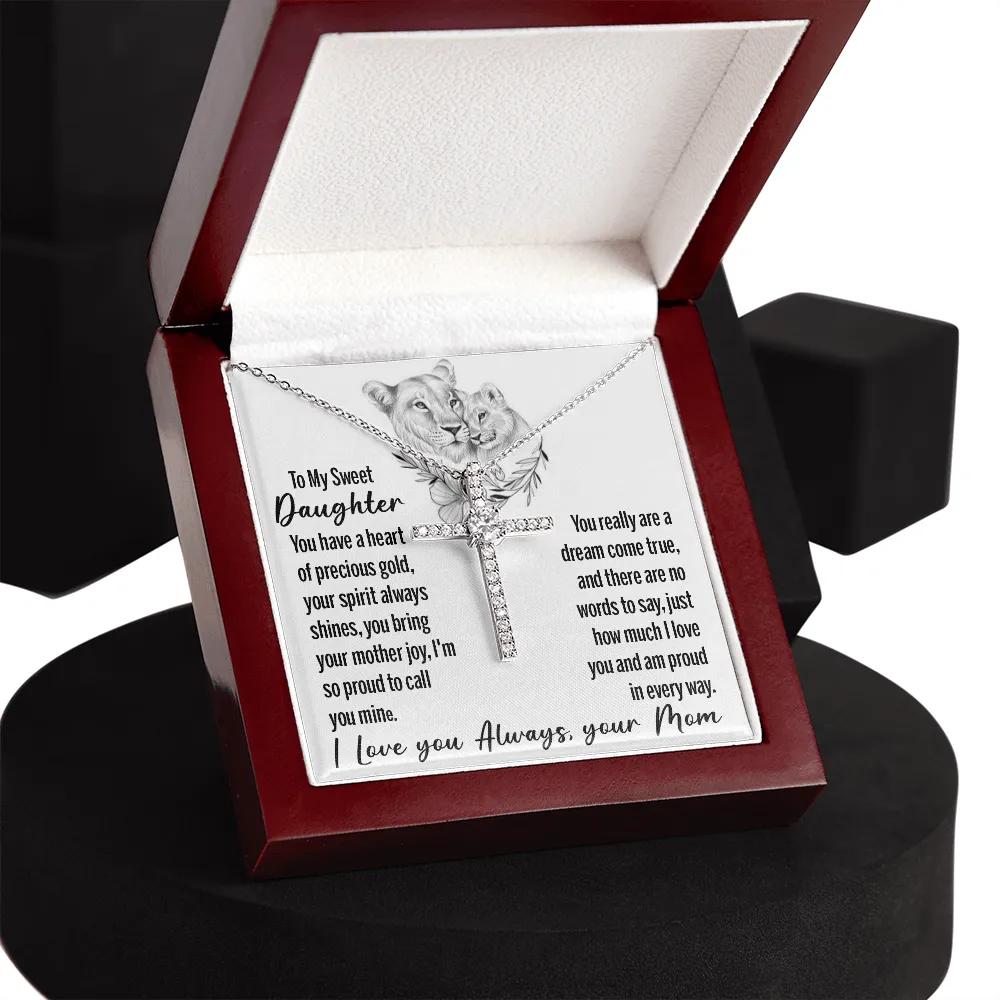 Faith Necklace For Daughter From Mom