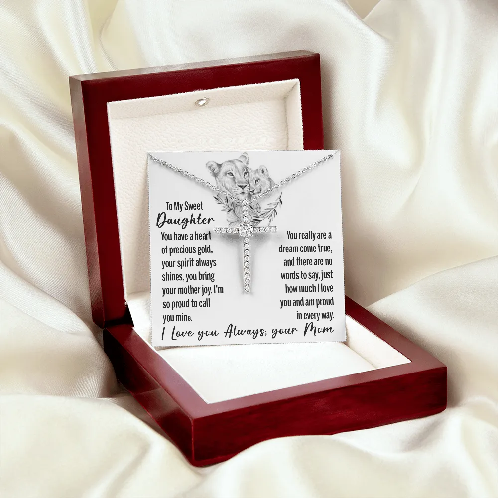 Faith Necklace For Daughter From Mom