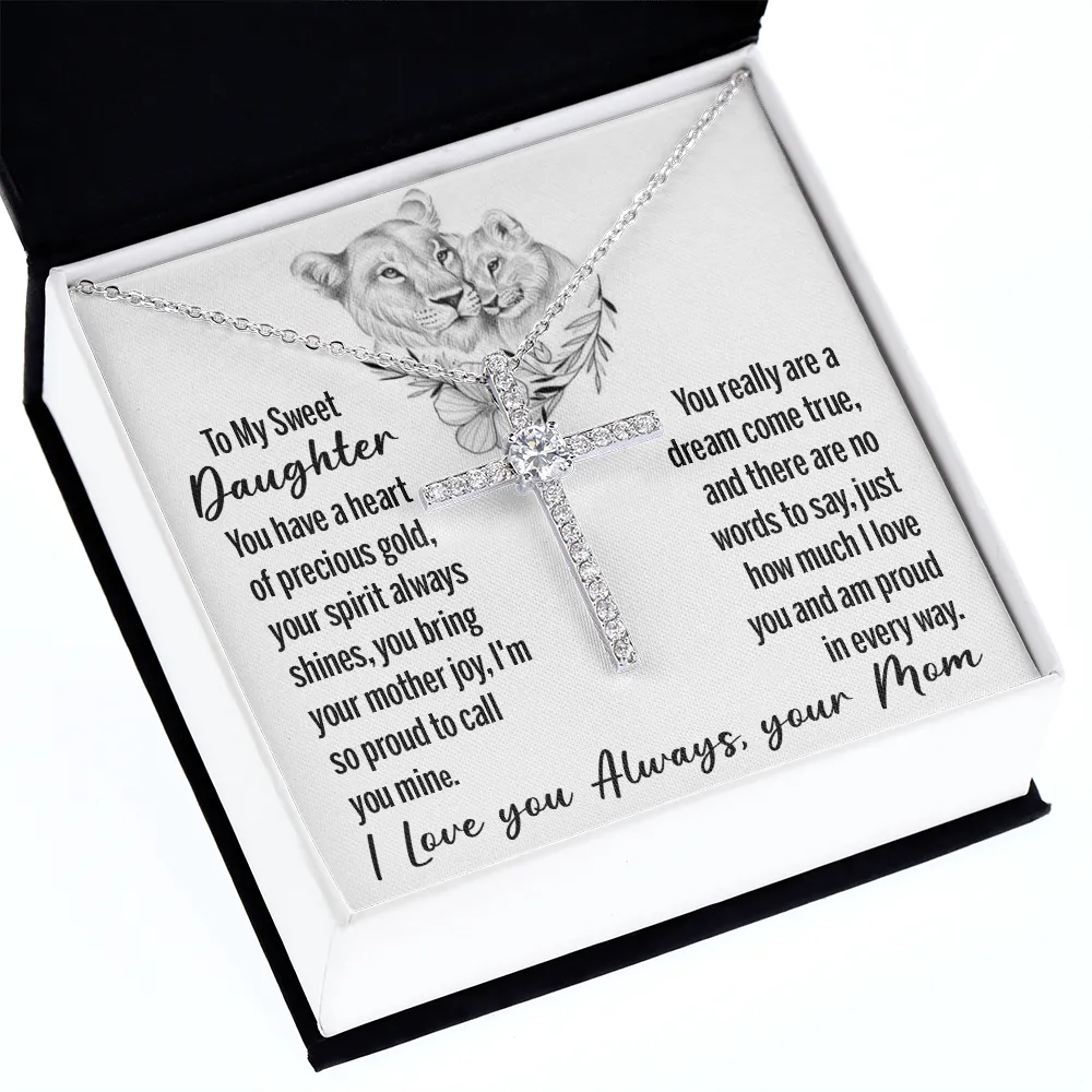 Faith Necklace For Daughter From Mom