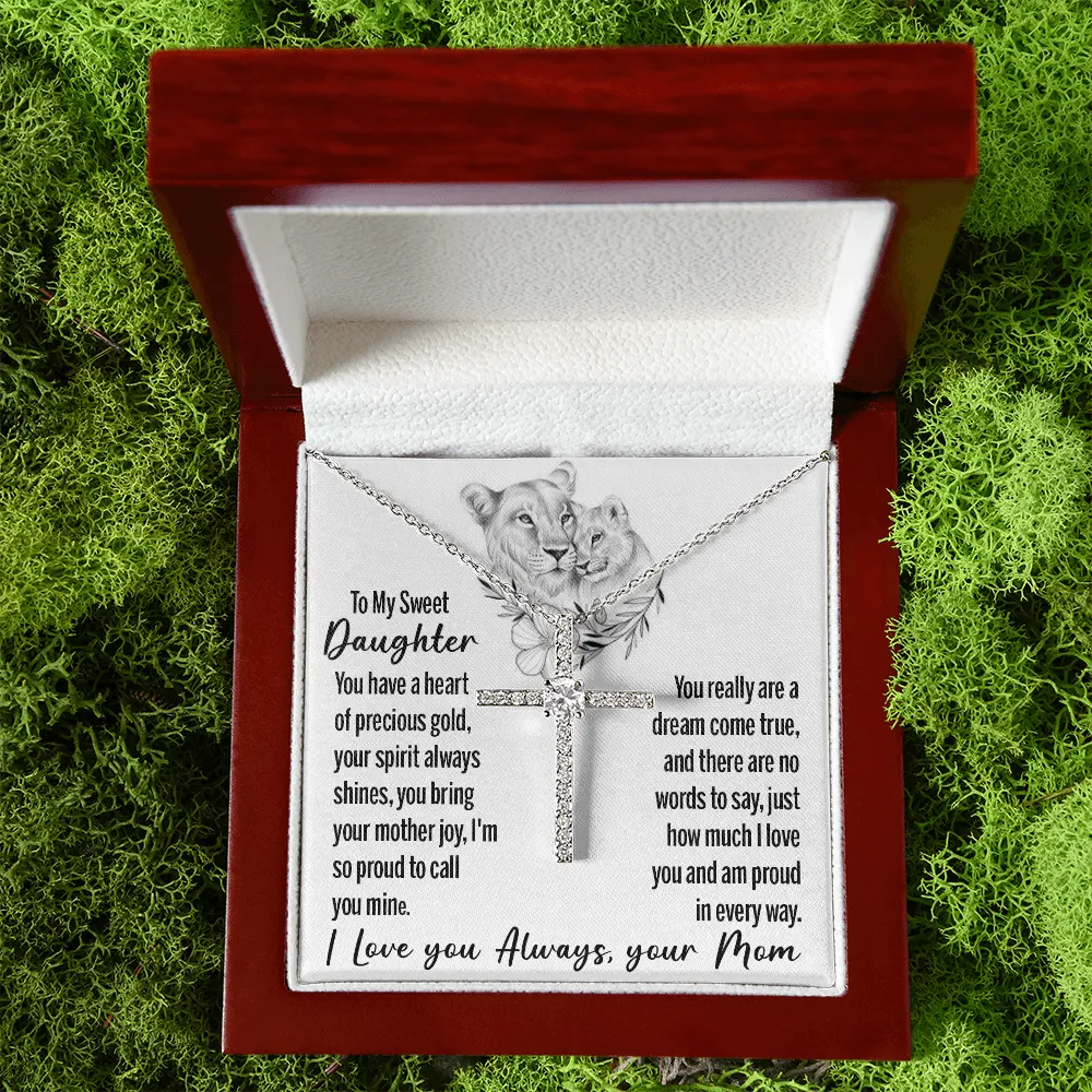 Faith Necklace For Daughter From Mom