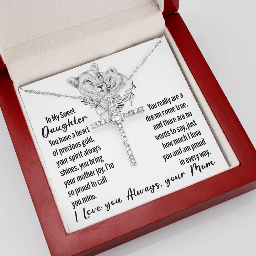 Faith Necklace For Daughter From Mom