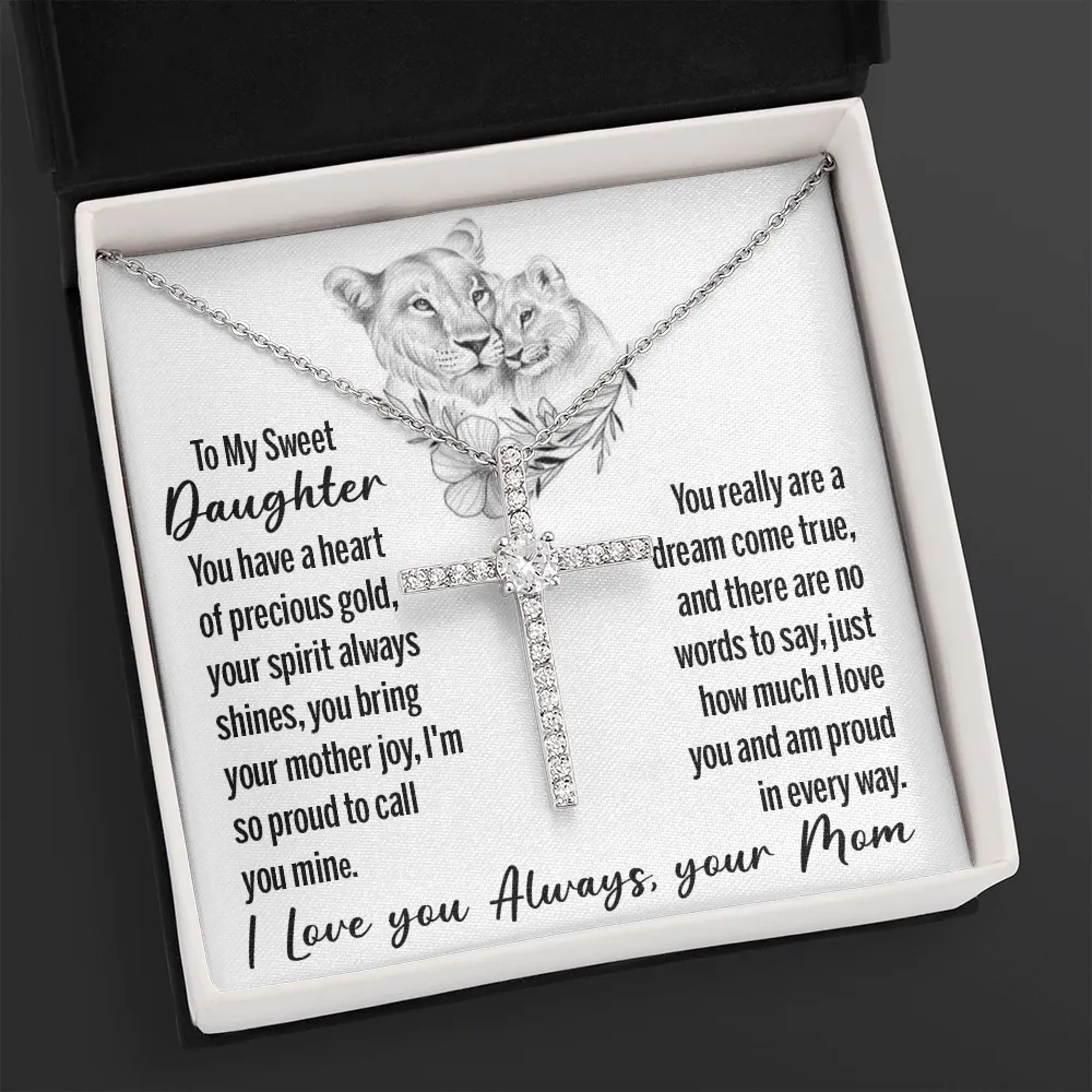 Faith Necklace For Daughter From Mom