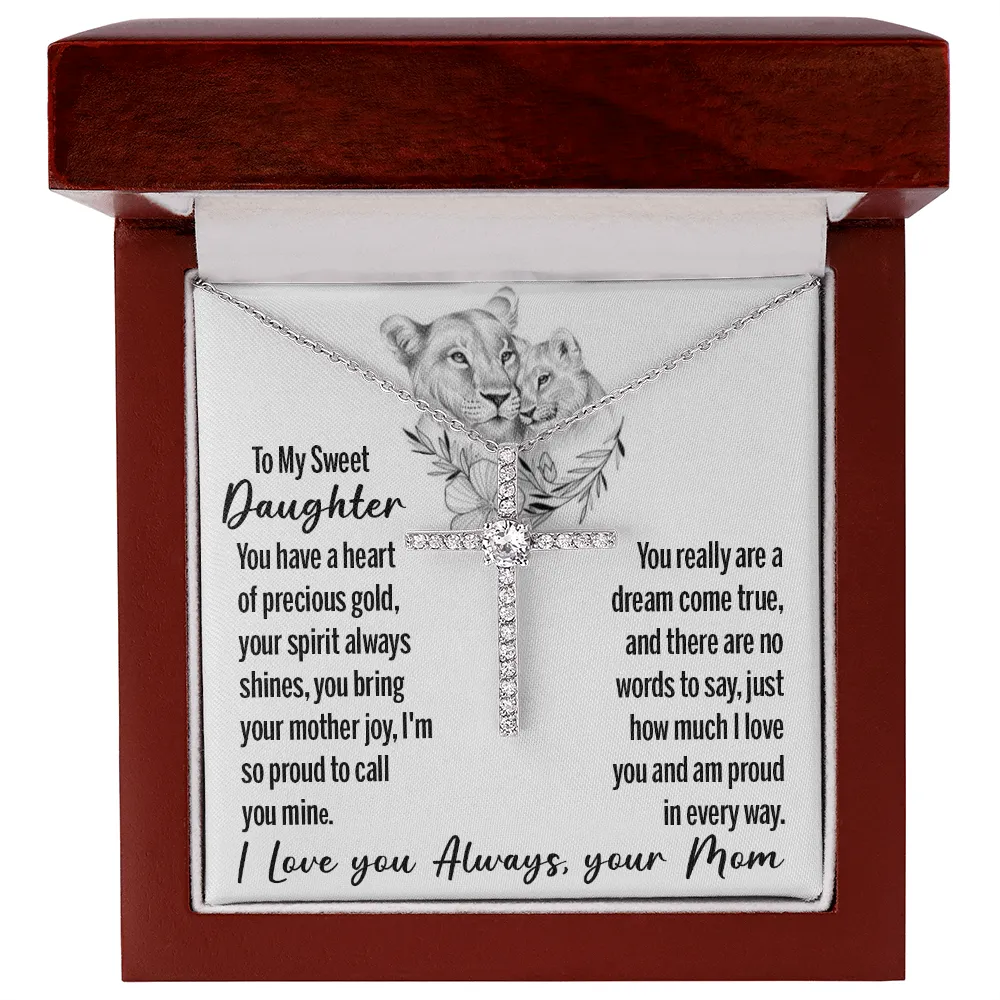 Faith Necklace For Daughter From Mom