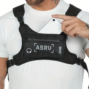 Fashion Chest Rig Bag for Men - Waist Bag Hip Hop Streetwear Functional Chest Mobile Phone Bags - Male Fanny Pack