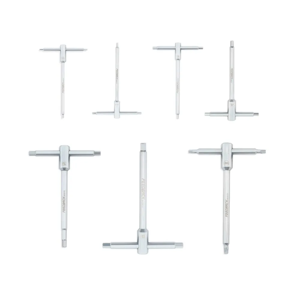 Feedback T-Handle Wrench Set