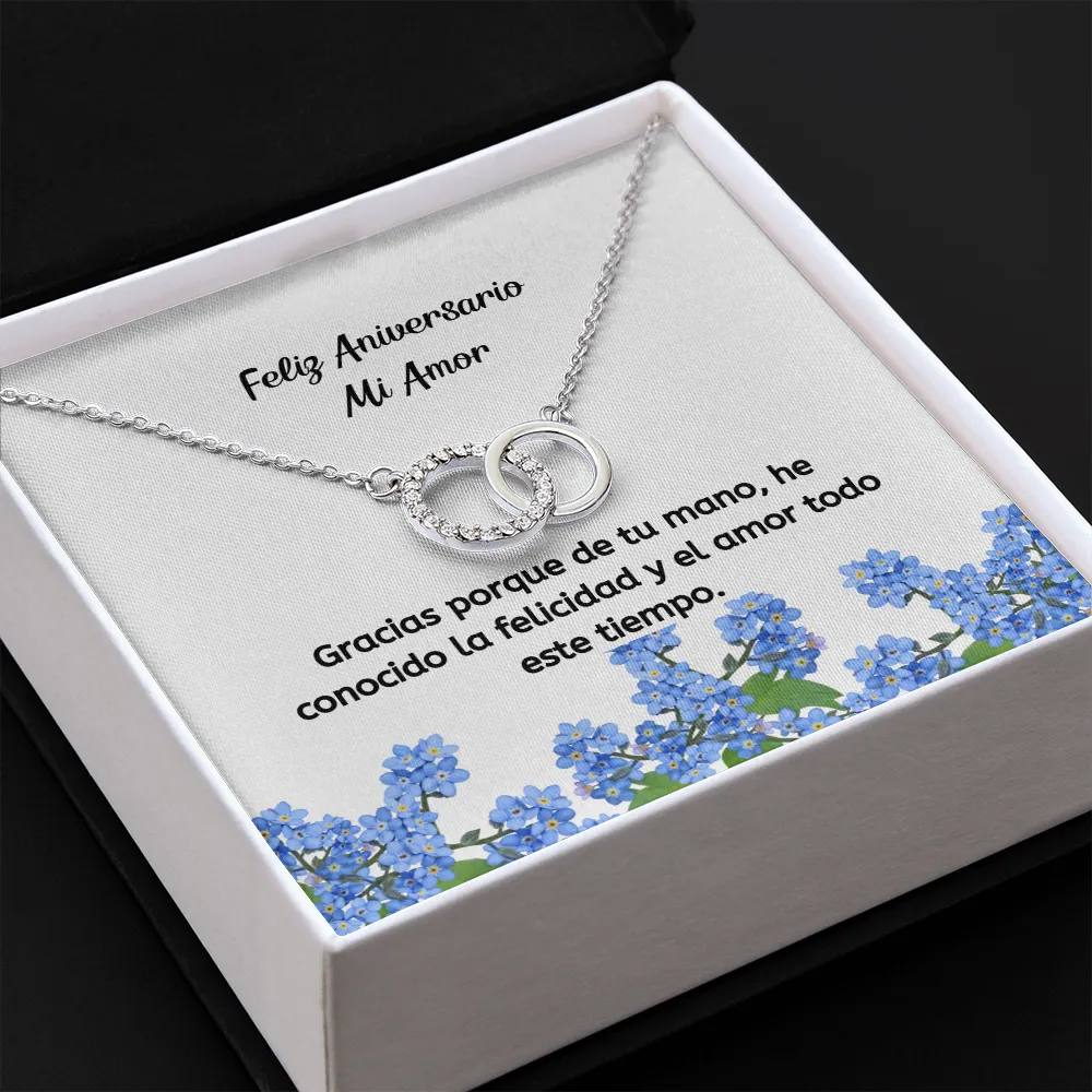 Feliz Aniversario. Gracias porque contigo he conocido la felicidad y el amor.