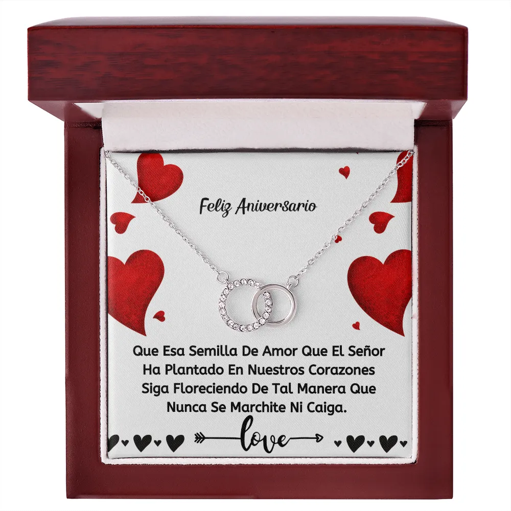Feliz Aniversario. Que esa semilla de amor siga floreciendo.