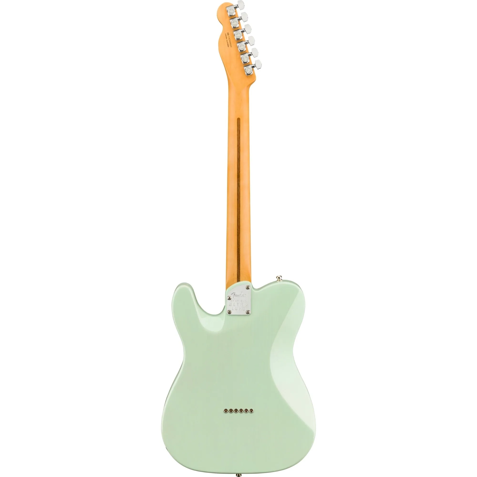 Fender American Ultra Luxe Telecaster, Transparent Surf Green
