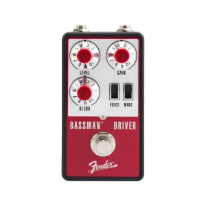 Fender Bassman Driver Bass Guitar Effects Pedal