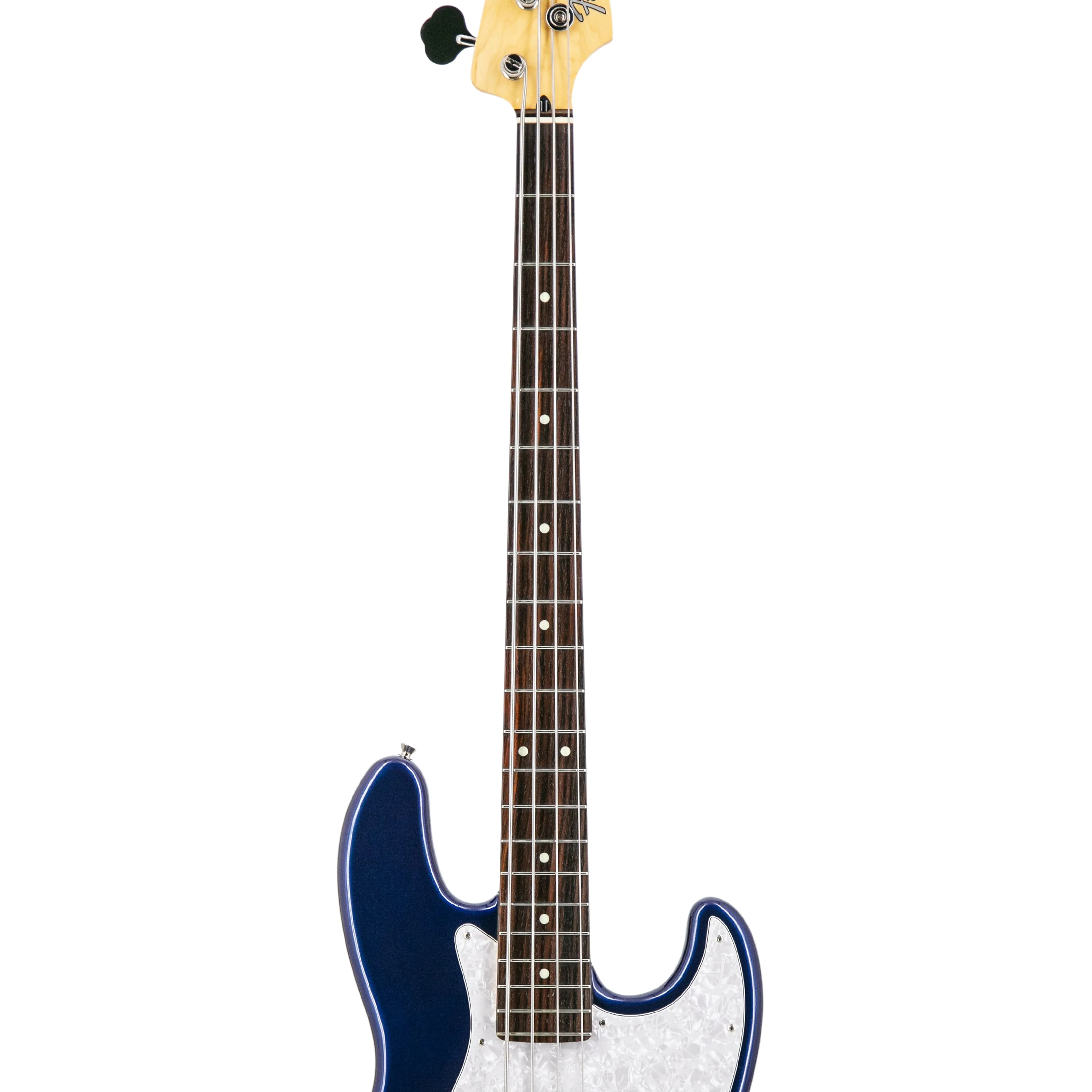 Fender FSR Collection Hybrid II Jazz Bass Guitar, RW FB, Azurite Metallic