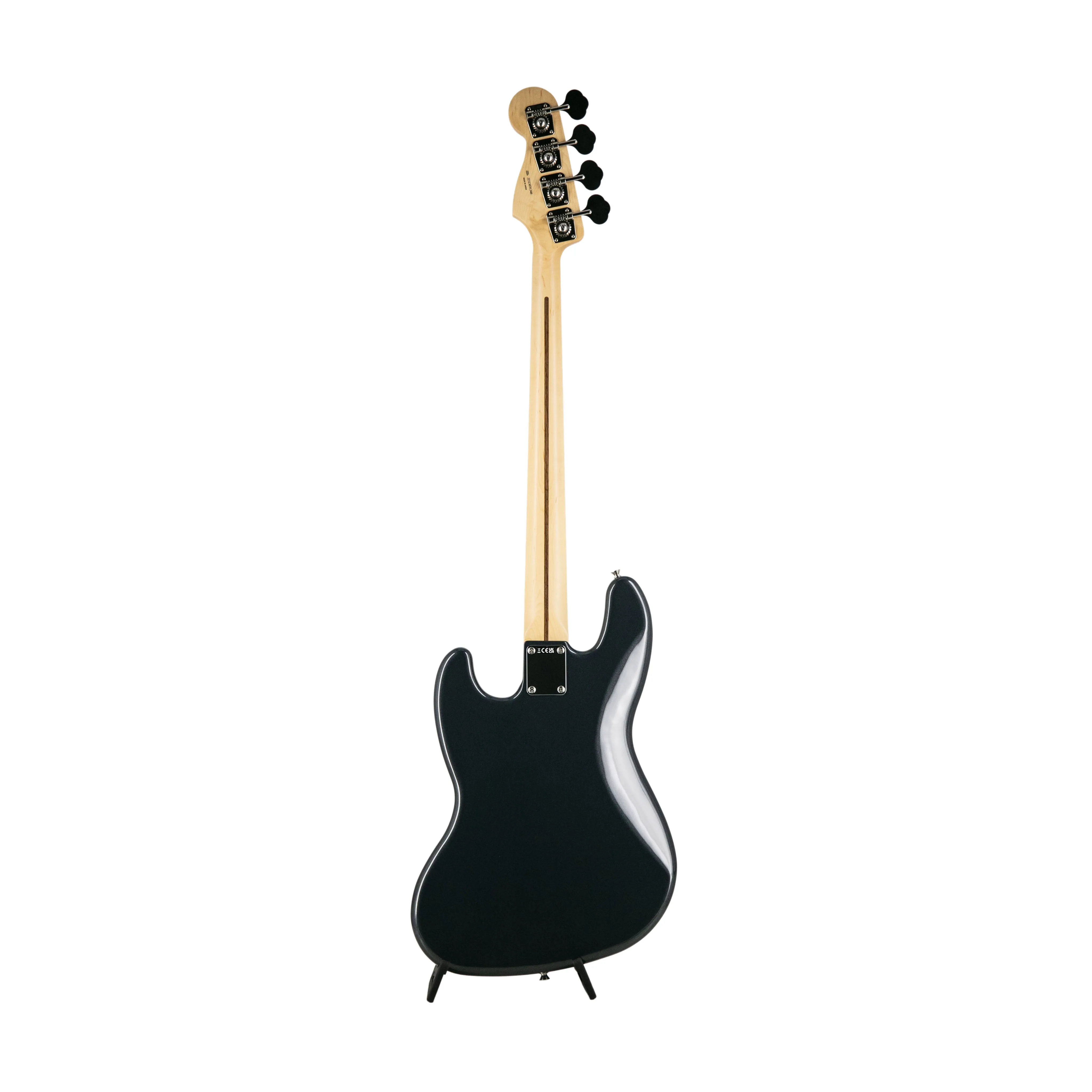 Fender FSR Collection Hybrid II Jazz Bass Guitar, RW FB, Charcoal Frost Metallic