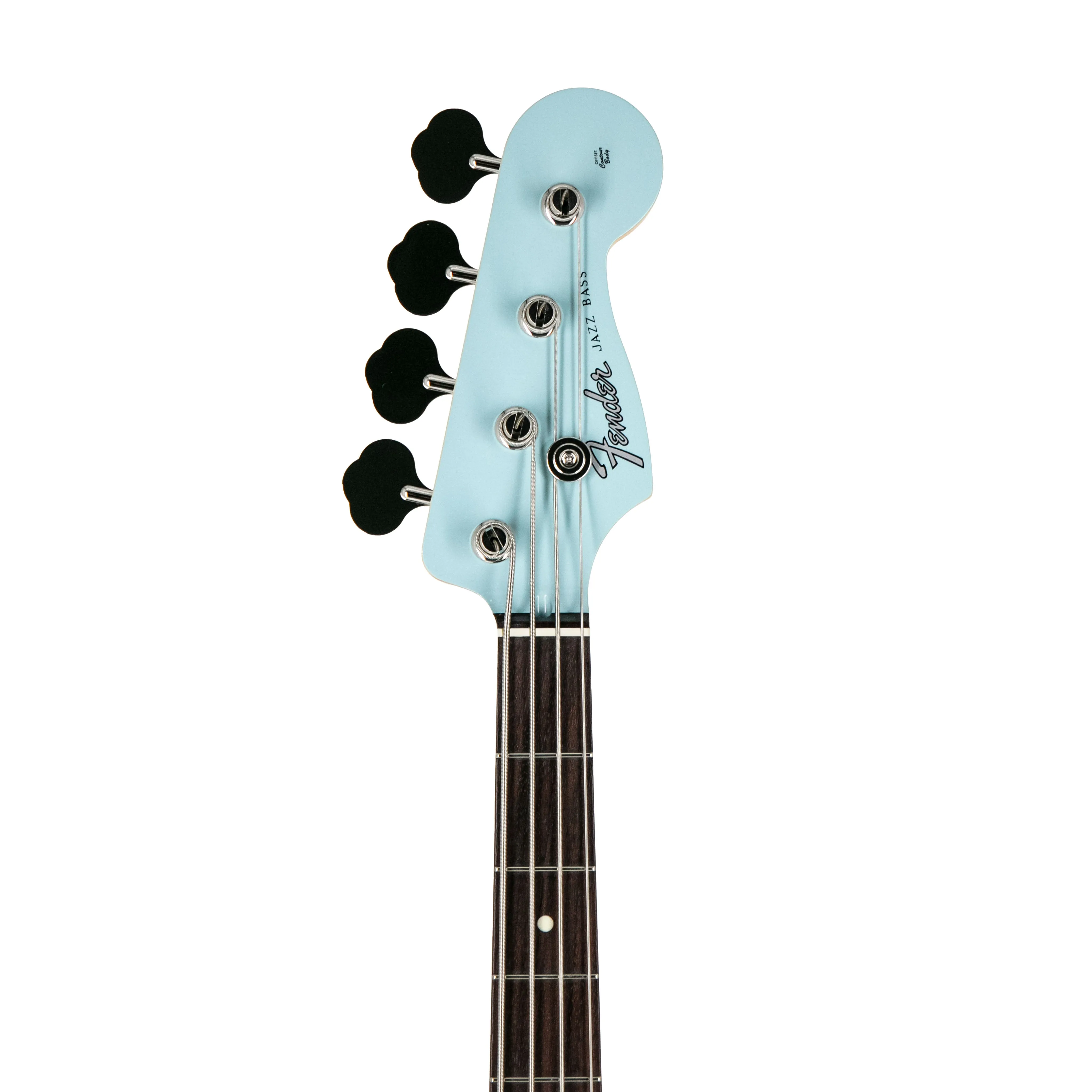 Fender FSR Collection Hybrid II Jazz Bass Guitar, RW FB, Daphne Blue