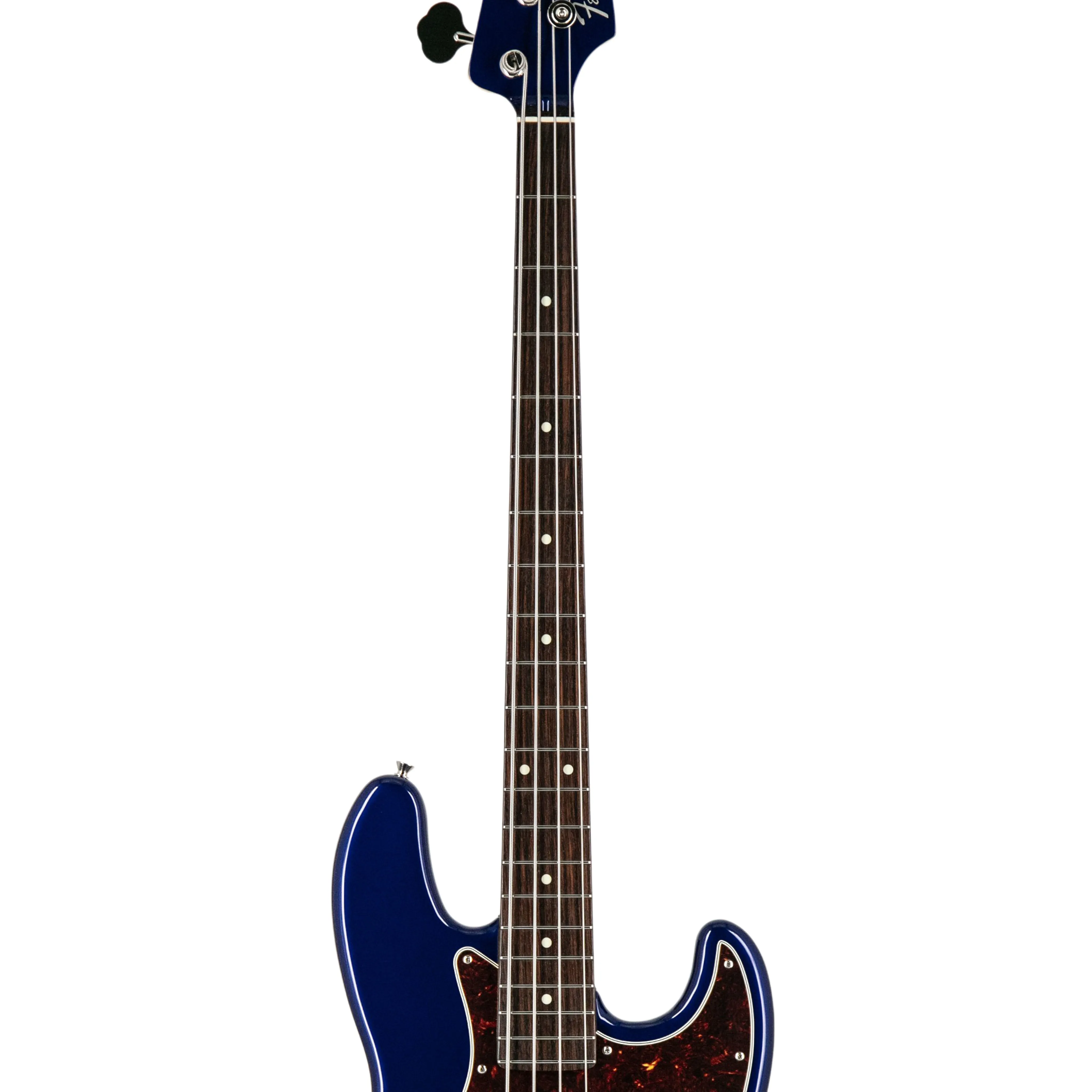 Fender FSR Collection Hybrid II Jazz Bass Guitar, RW FB, Deep Ocean Metallic