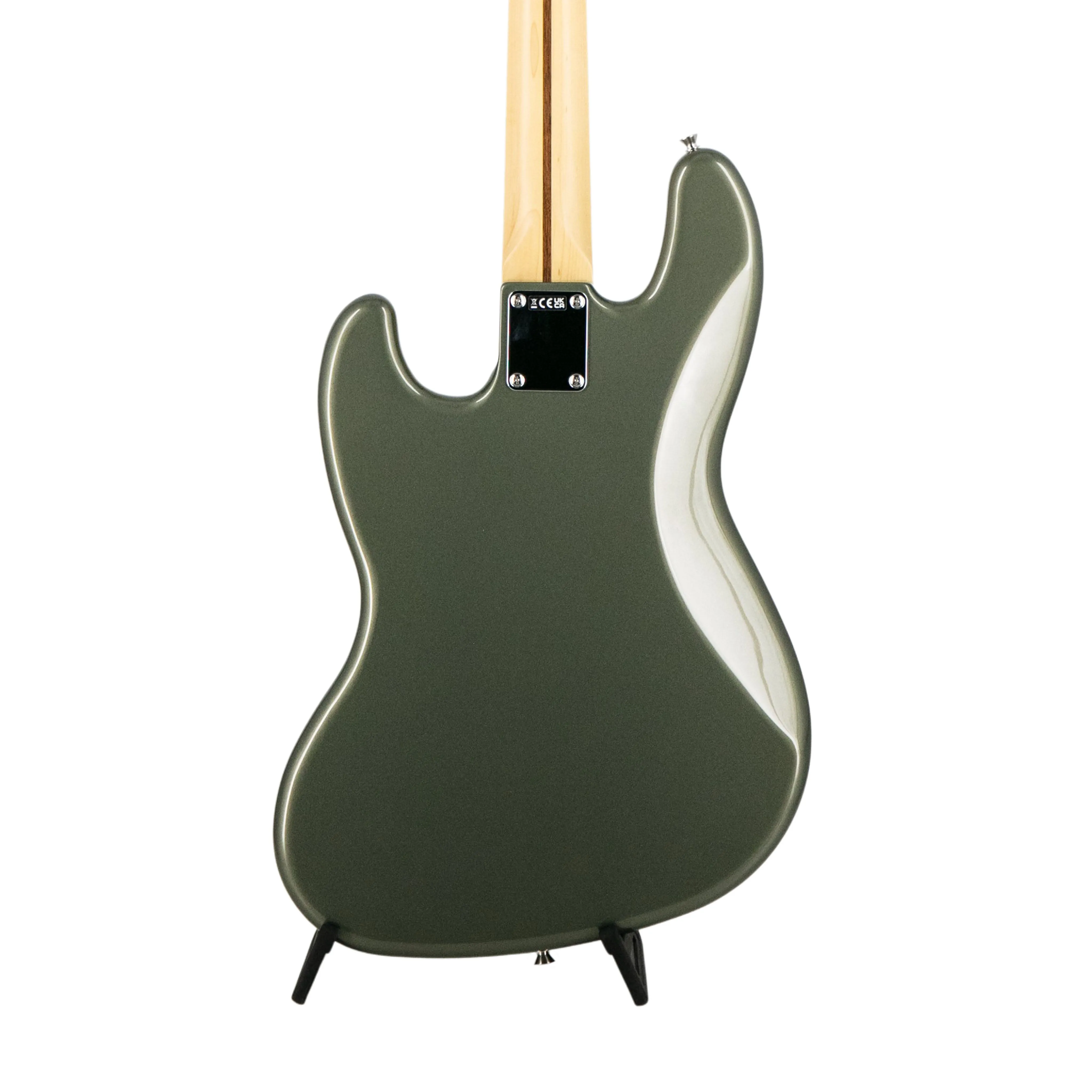 Fender FSR Collection Hybrid II Jazz Bass Guitar, RW FB, Jasper Olive Metallic