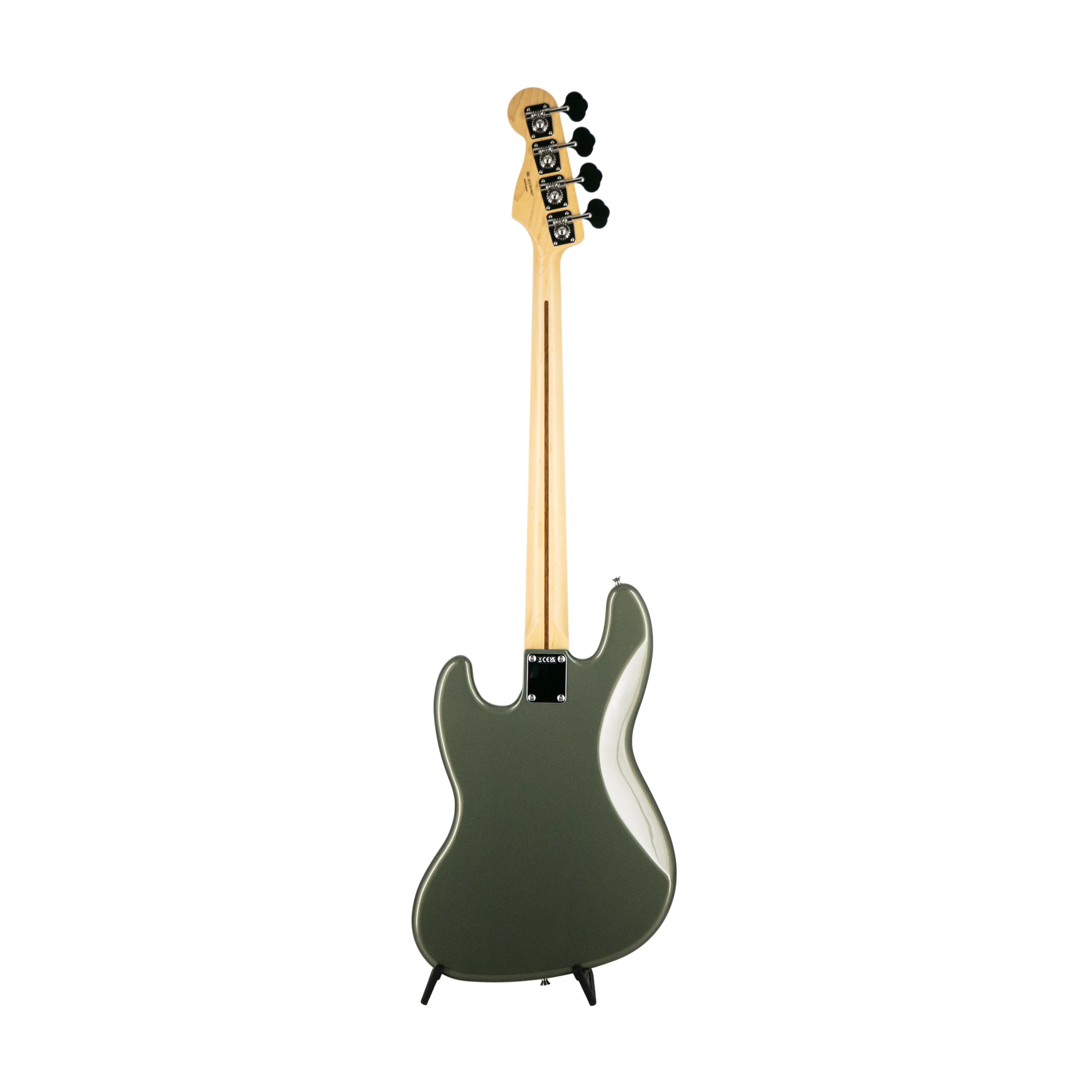 Fender FSR Collection Hybrid II Jazz Bass Guitar, RW FB, Jasper Olive Metallic