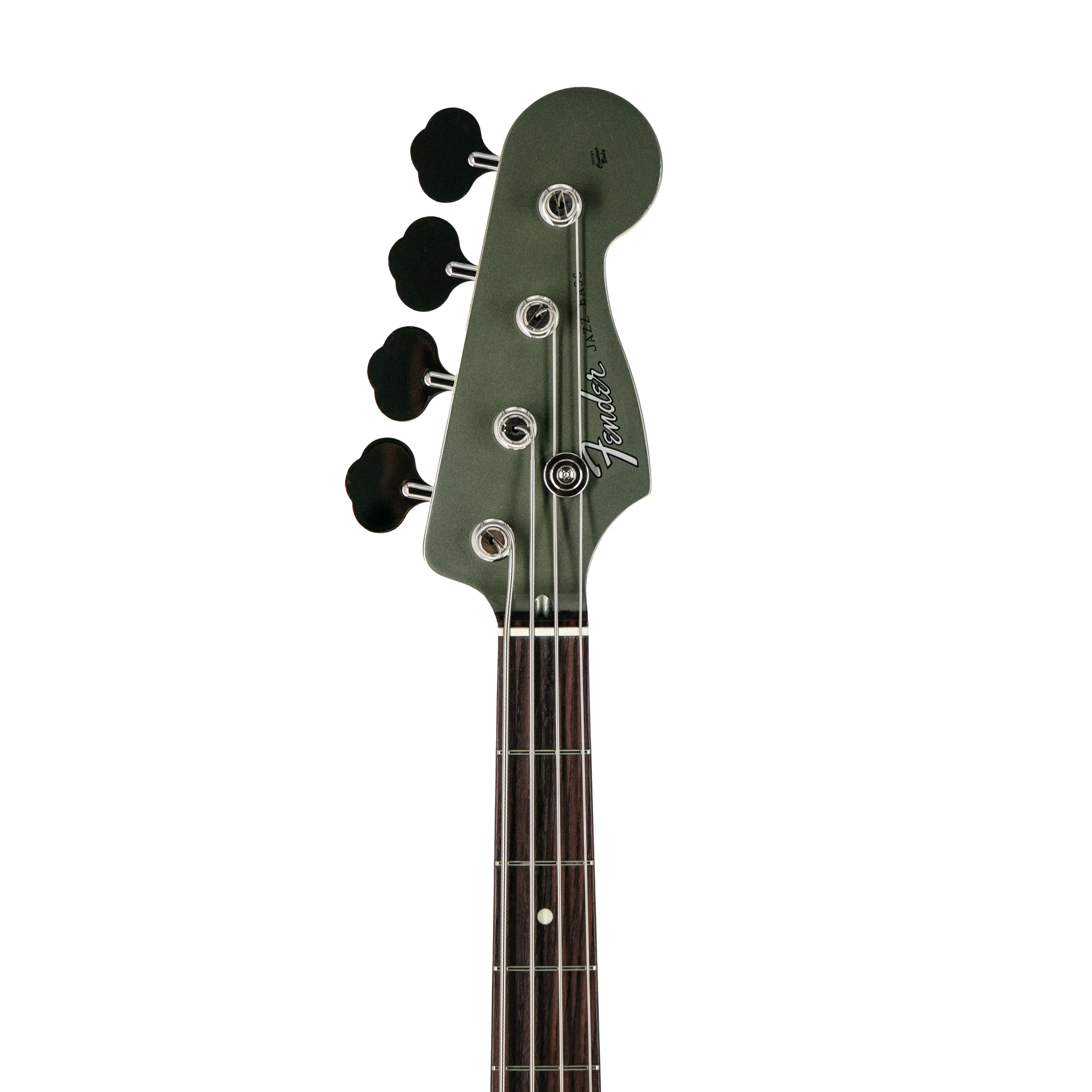 Fender FSR Collection Hybrid II Jazz Bass Guitar, RW FB, Jasper Olive Metallic