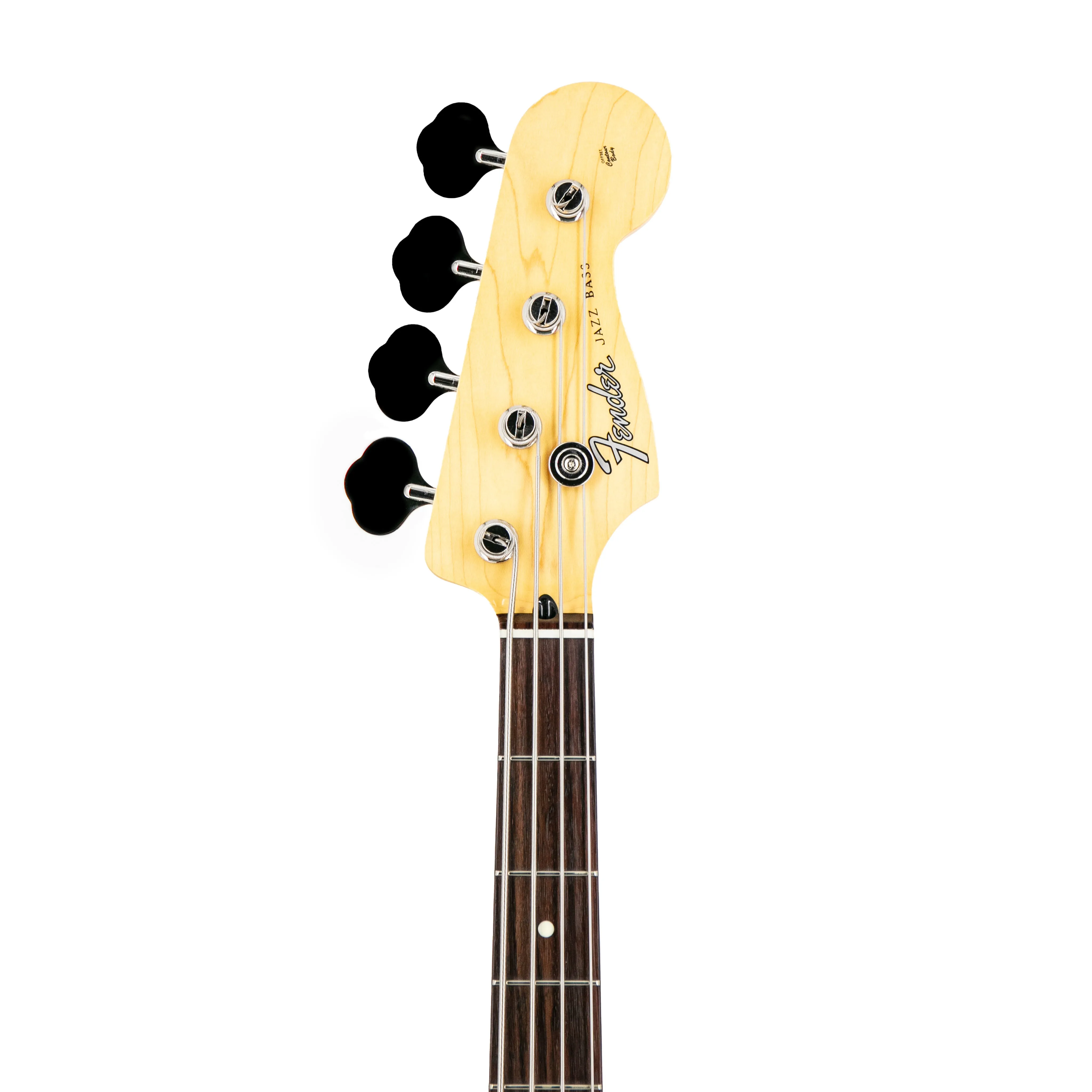 Fender FSR Collection Hybrid II Jazz Bass Guitar, RW FB, Trans Black