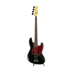 Fender FSR Collection Hybrid II Jazz Bass Guitar, RW FB, Trans Black