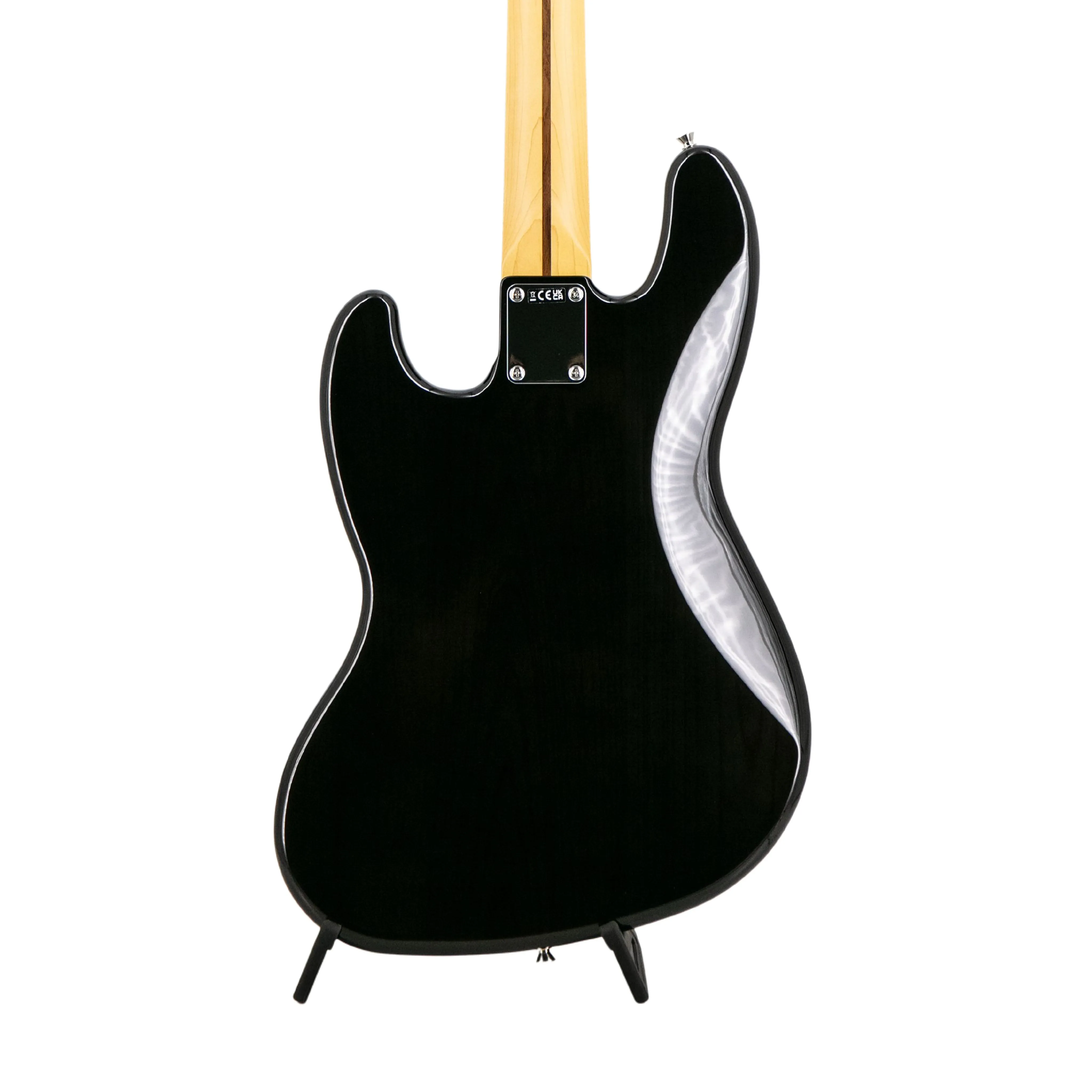 Fender FSR Collection Hybrid II Jazz Bass Guitar, RW FB, Trans Black