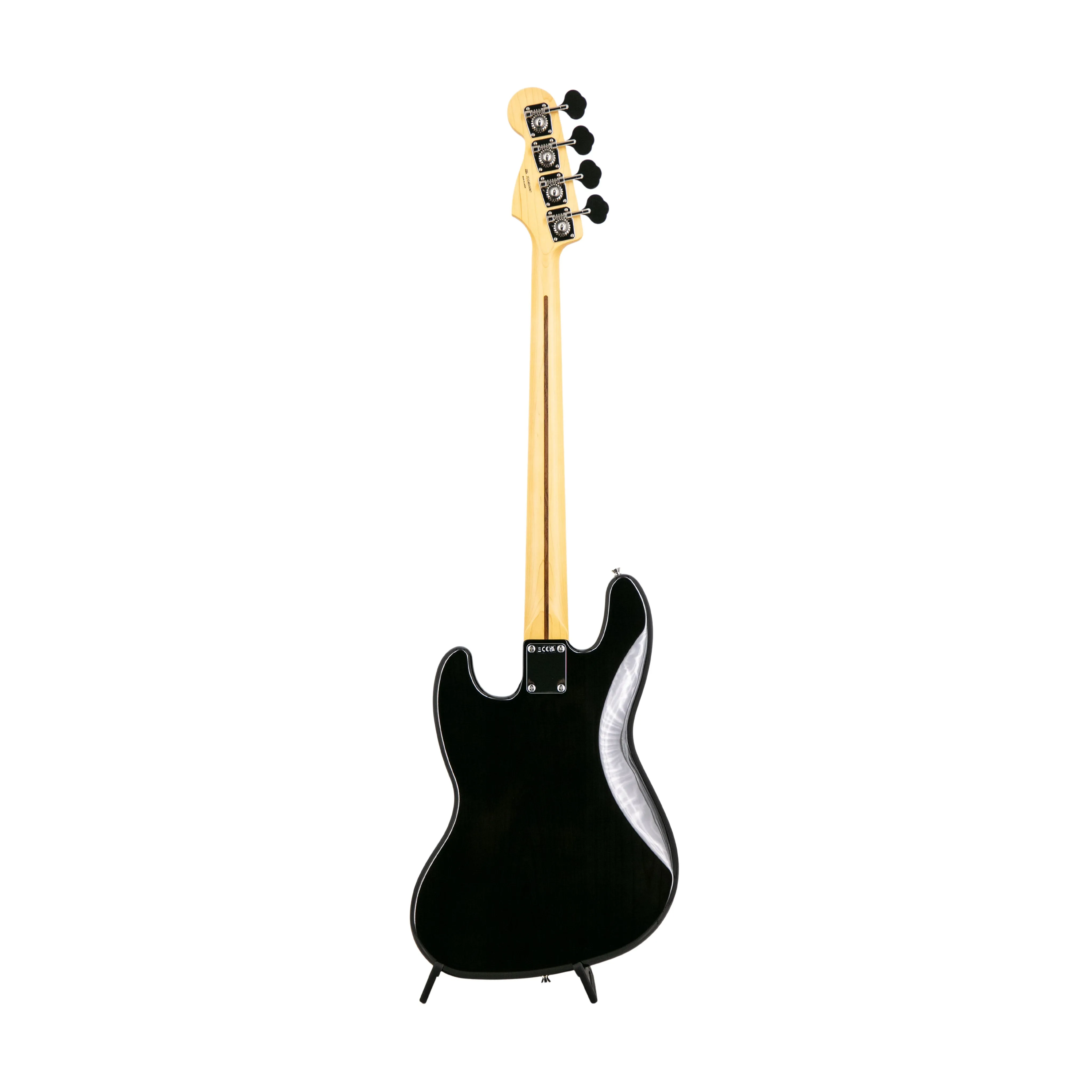 Fender FSR Collection Hybrid II Jazz Bass Guitar, RW FB, Trans Black