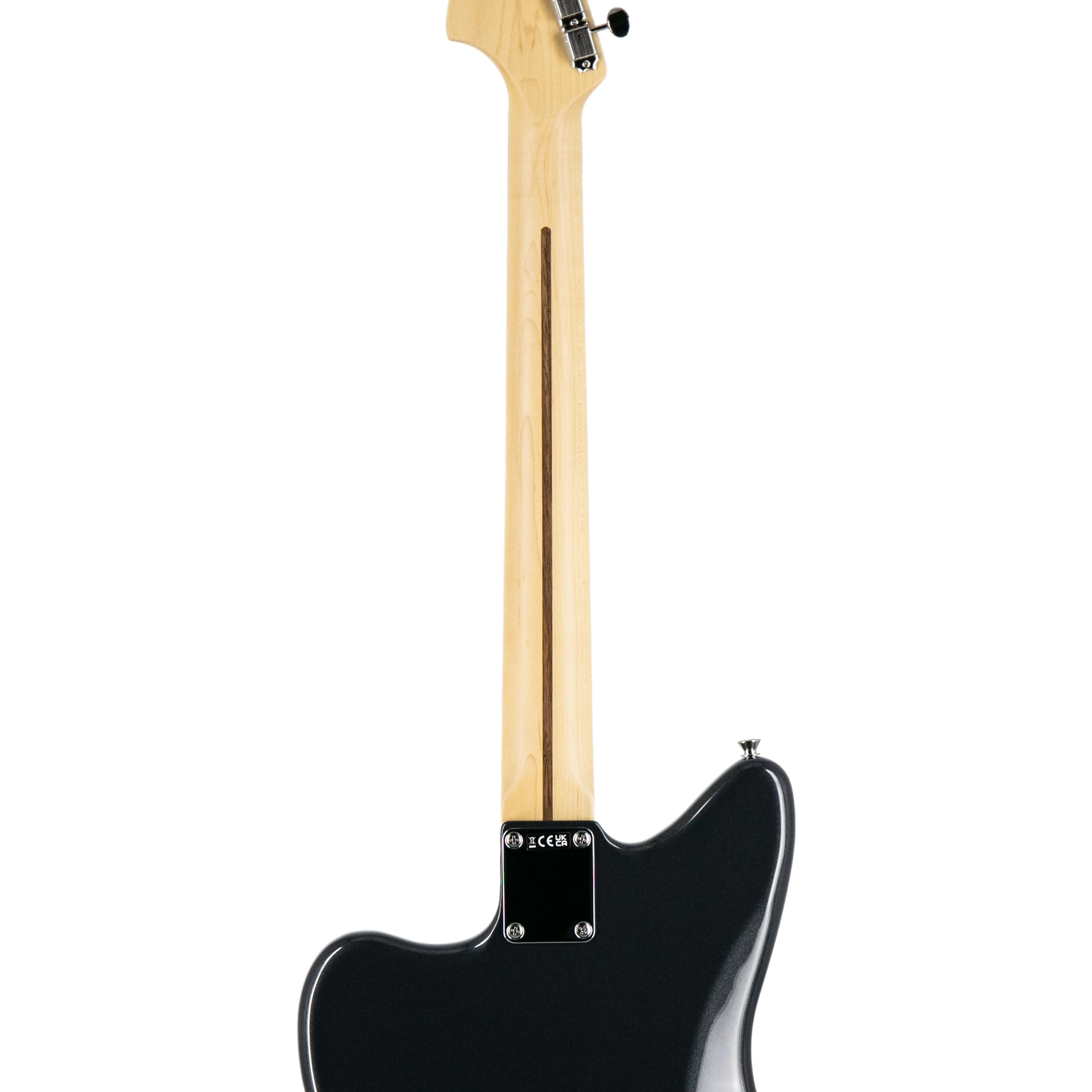 Fender FSR Collection Hybrid II Jazzmaster Electric Guitar, RW FB, Charcoal Frost Metallic