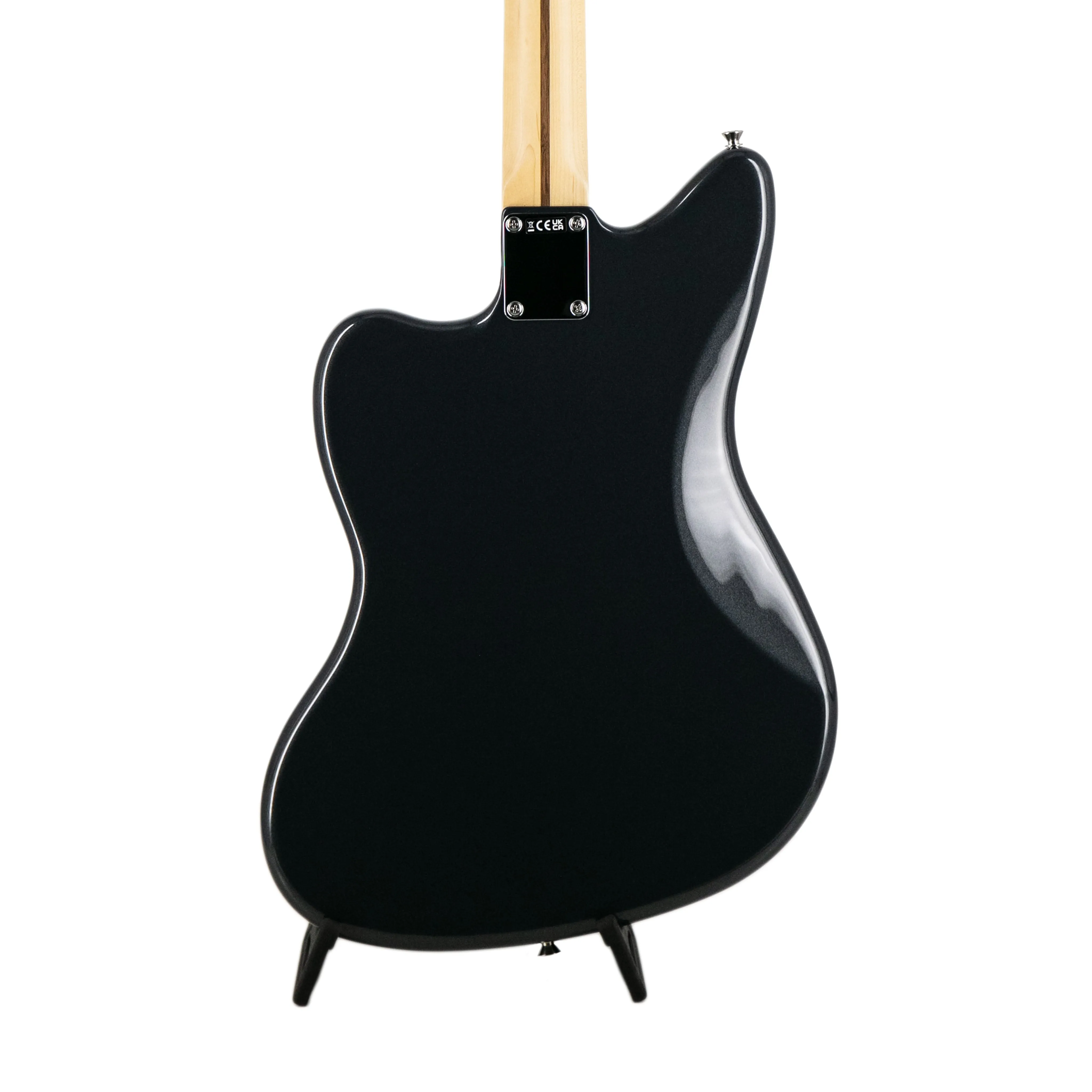 Fender FSR Collection Hybrid II Jazzmaster Electric Guitar, RW FB, Charcoal Frost Metallic