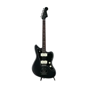 Fender FSR Collection Hybrid II Jazzmaster Electric Guitar, RW FB, Charcoal Frost Metallic