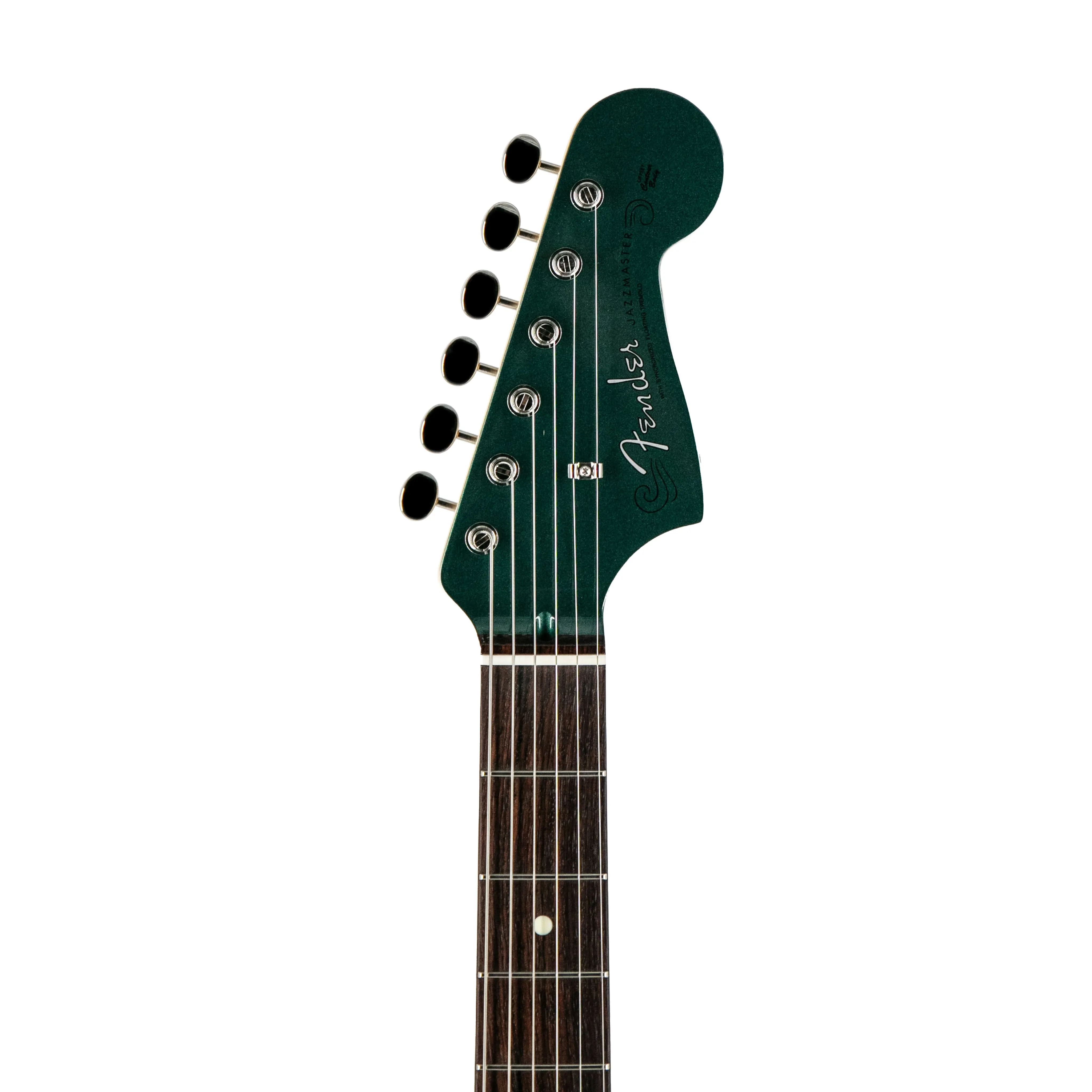 Fender FSR Collection Hybrid II Jazzmaster Electric Guitar, RW FB, Sherwood Green Metallic