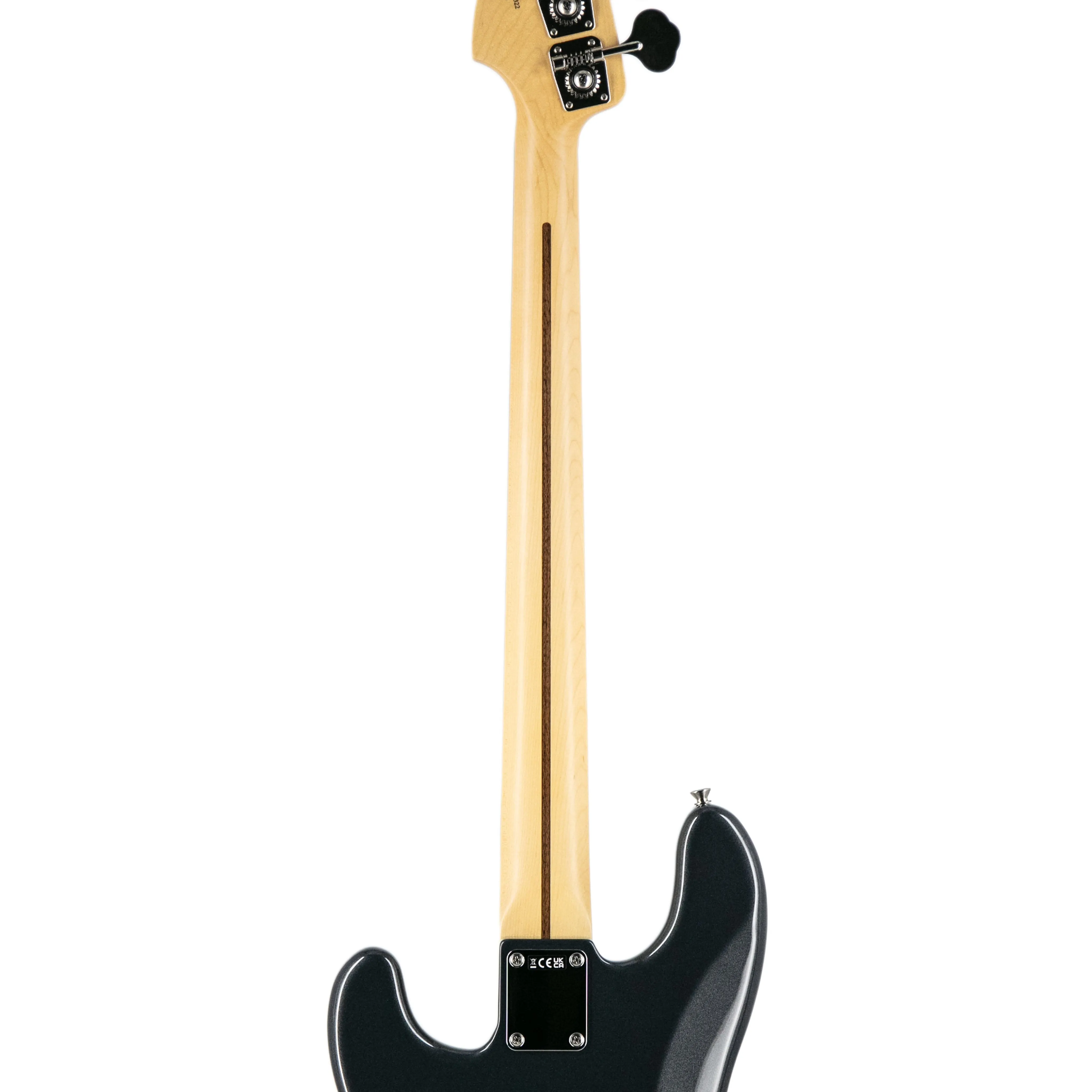 Fender FSR Collection Hybrid II Precision Bass Guitar, RW FB, Charcoal Frost Metallic