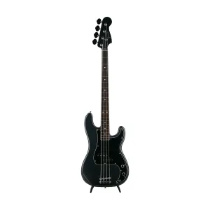 Fender FSR Collection Hybrid II Precision Bass Guitar, RW FB, Charcoal Frost Metallic