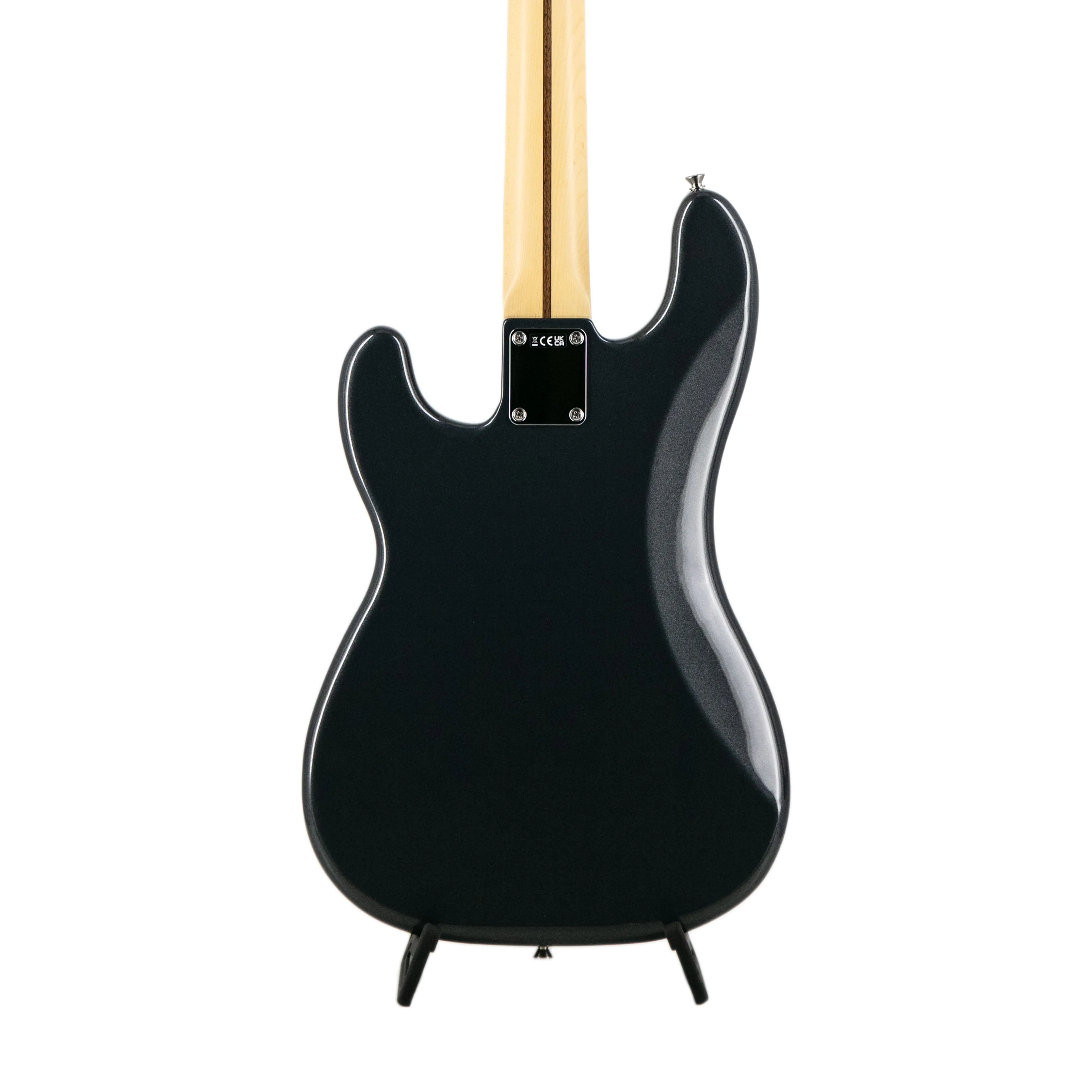 Fender FSR Collection Hybrid II Precision Bass Guitar, RW FB, Charcoal Frost Metallic