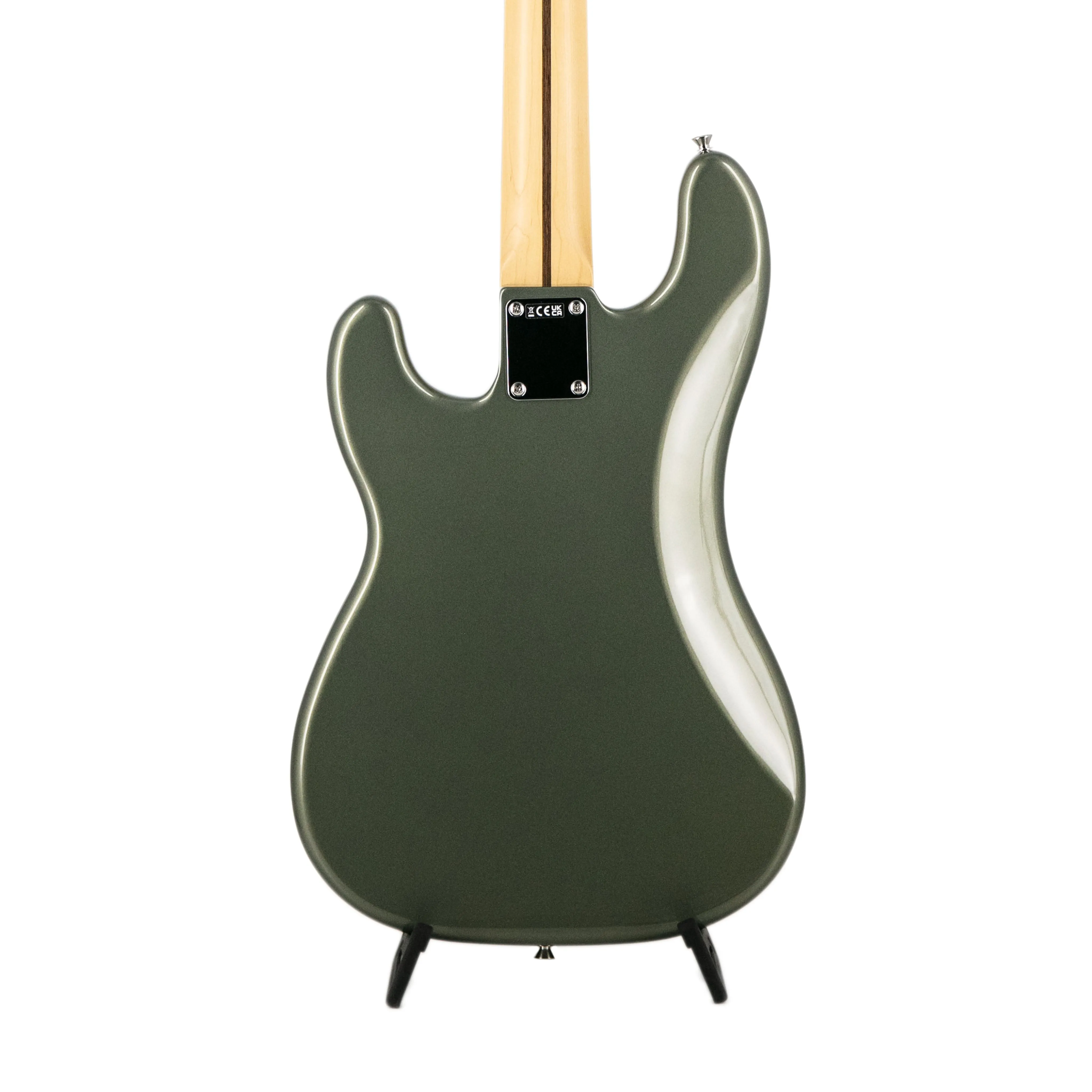 Fender FSR Collection Hybrid II Precision Bass Guitar, RW FB, Jasper Olive Metallic