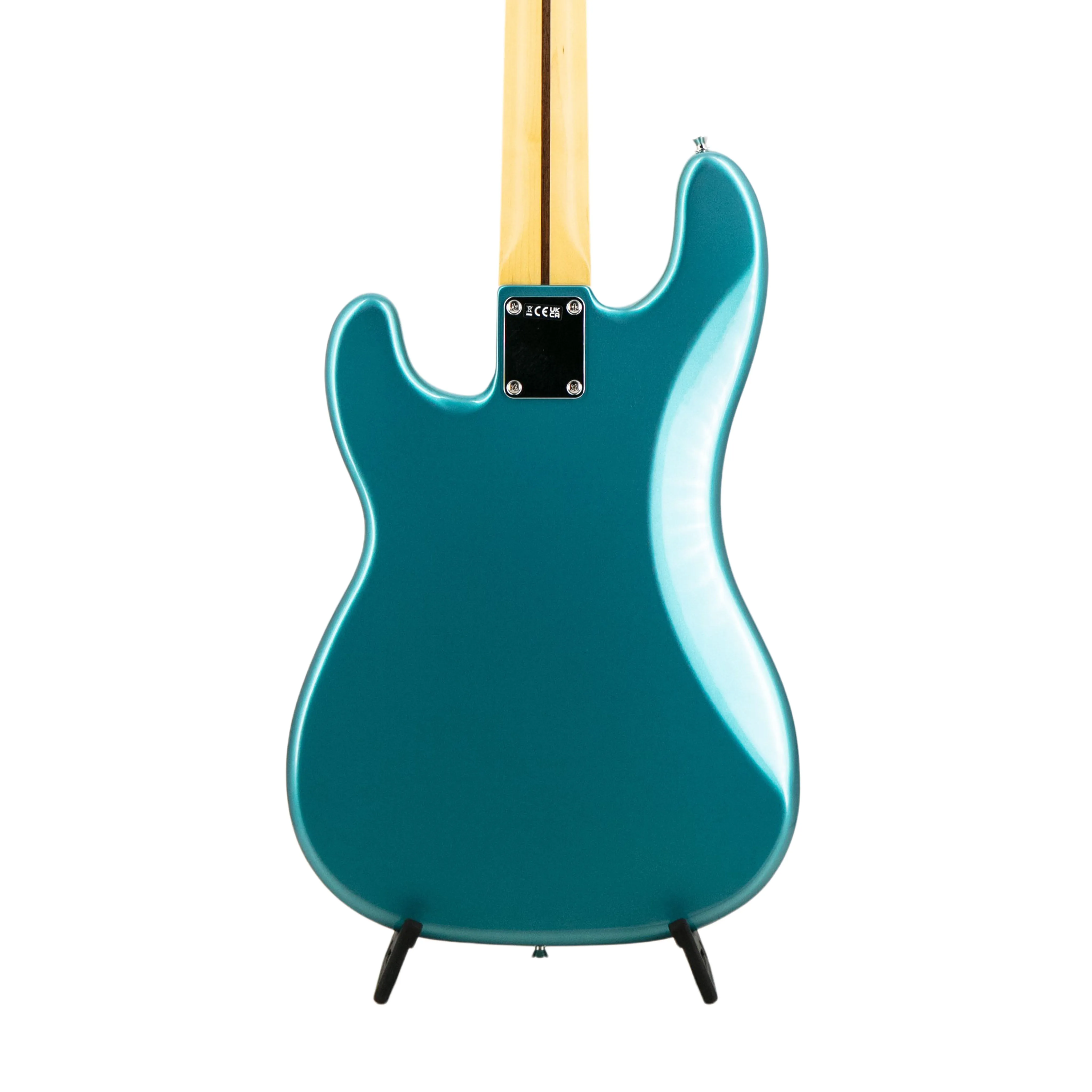 Fender FSR Collection Hybrid II Precision Bass Guitar, RW FB, Teal Green Metallic