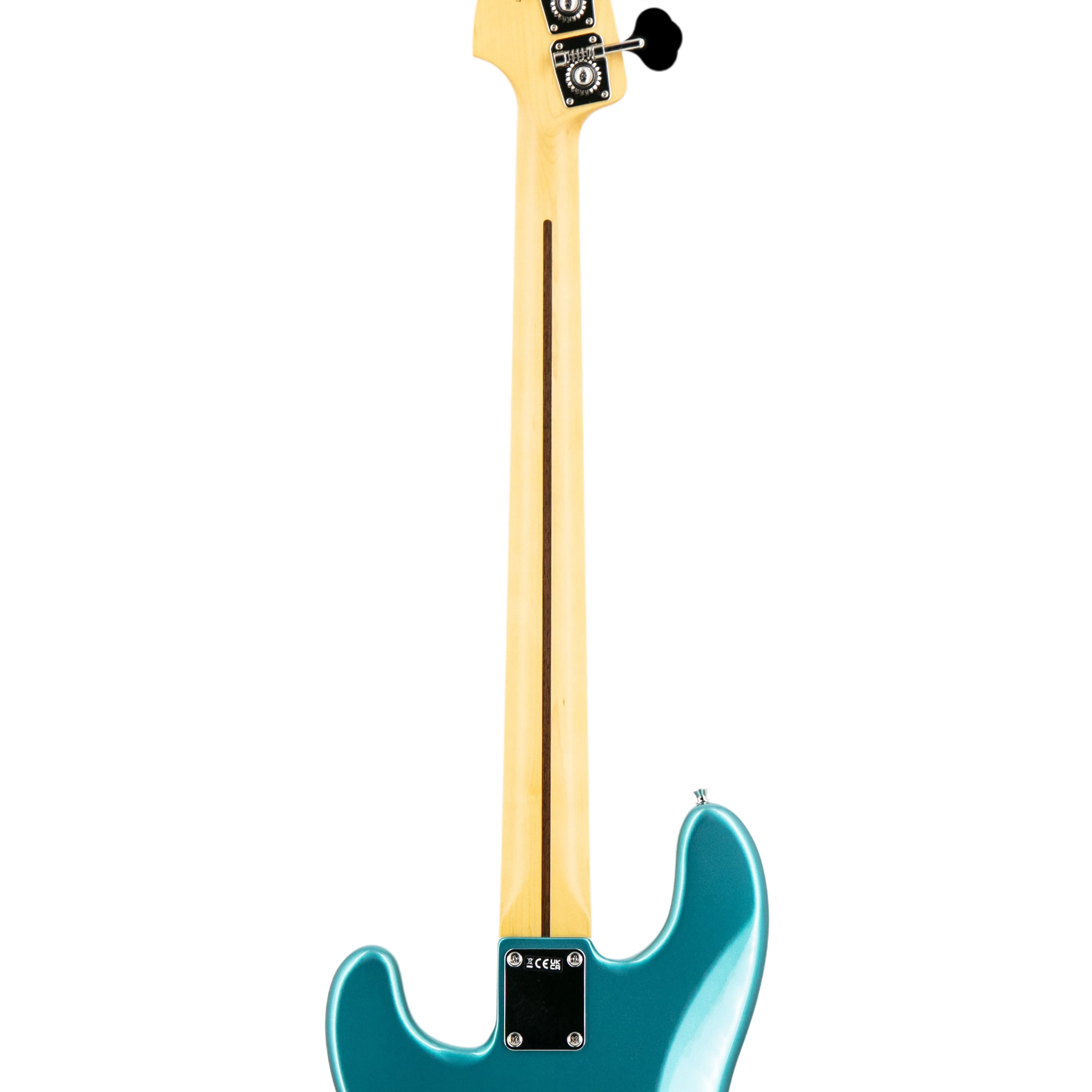 Fender FSR Collection Hybrid II Precision Bass Guitar, RW FB, Teal Green Metallic
