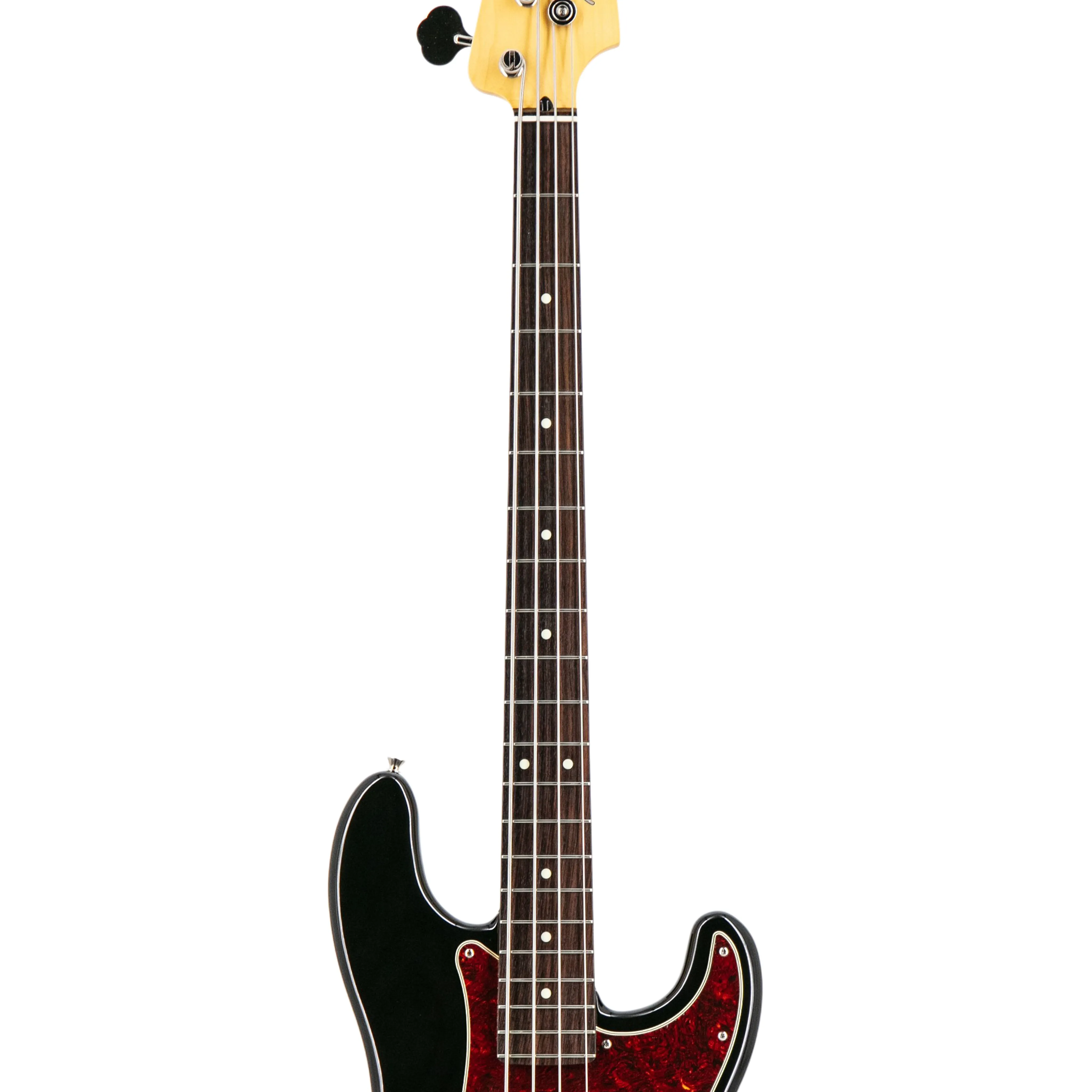Fender FSR Collection Hybrid II Precision Bass Guitar, RW FB, Trans Black