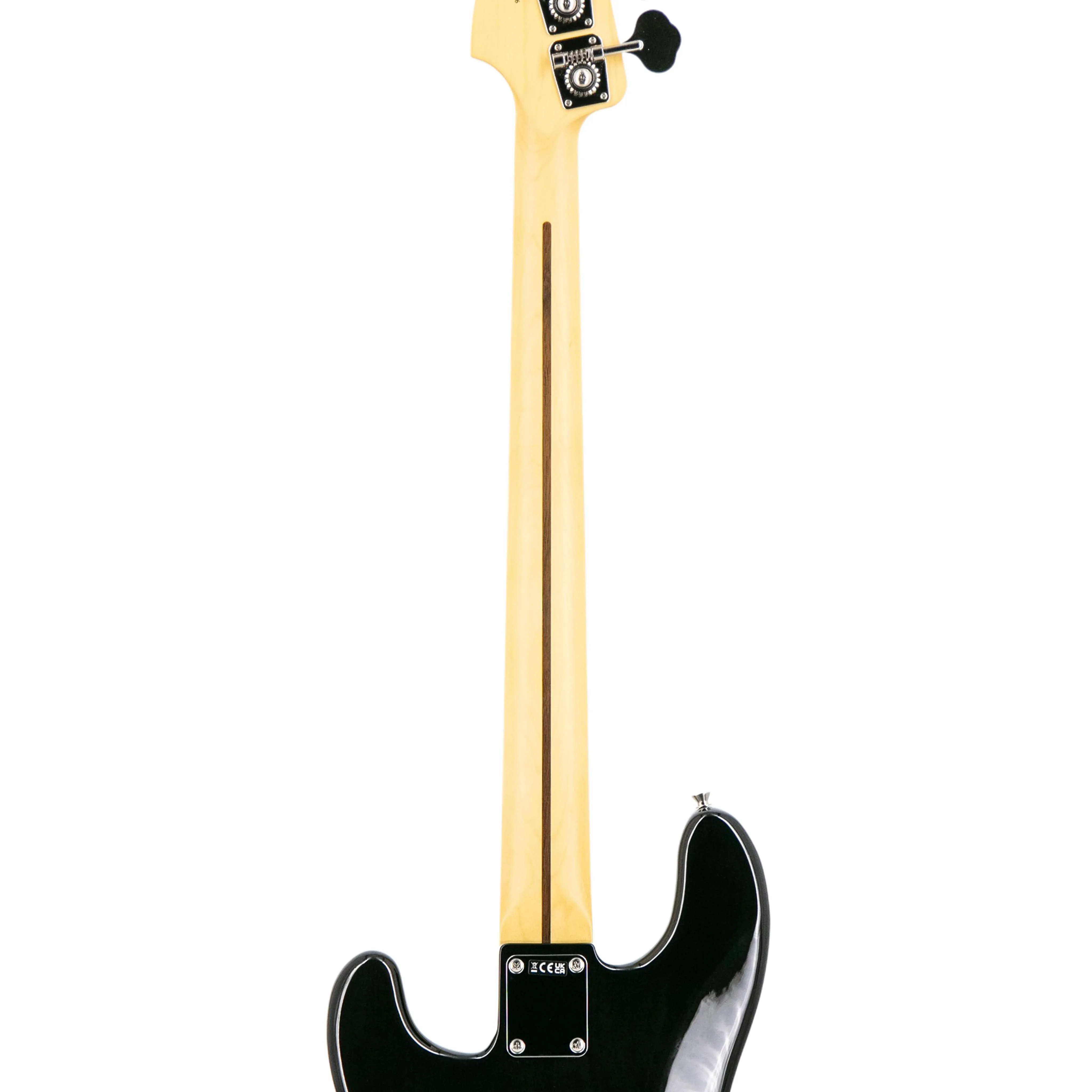 Fender FSR Collection Hybrid II Precision Bass Guitar, RW FB, Trans Black