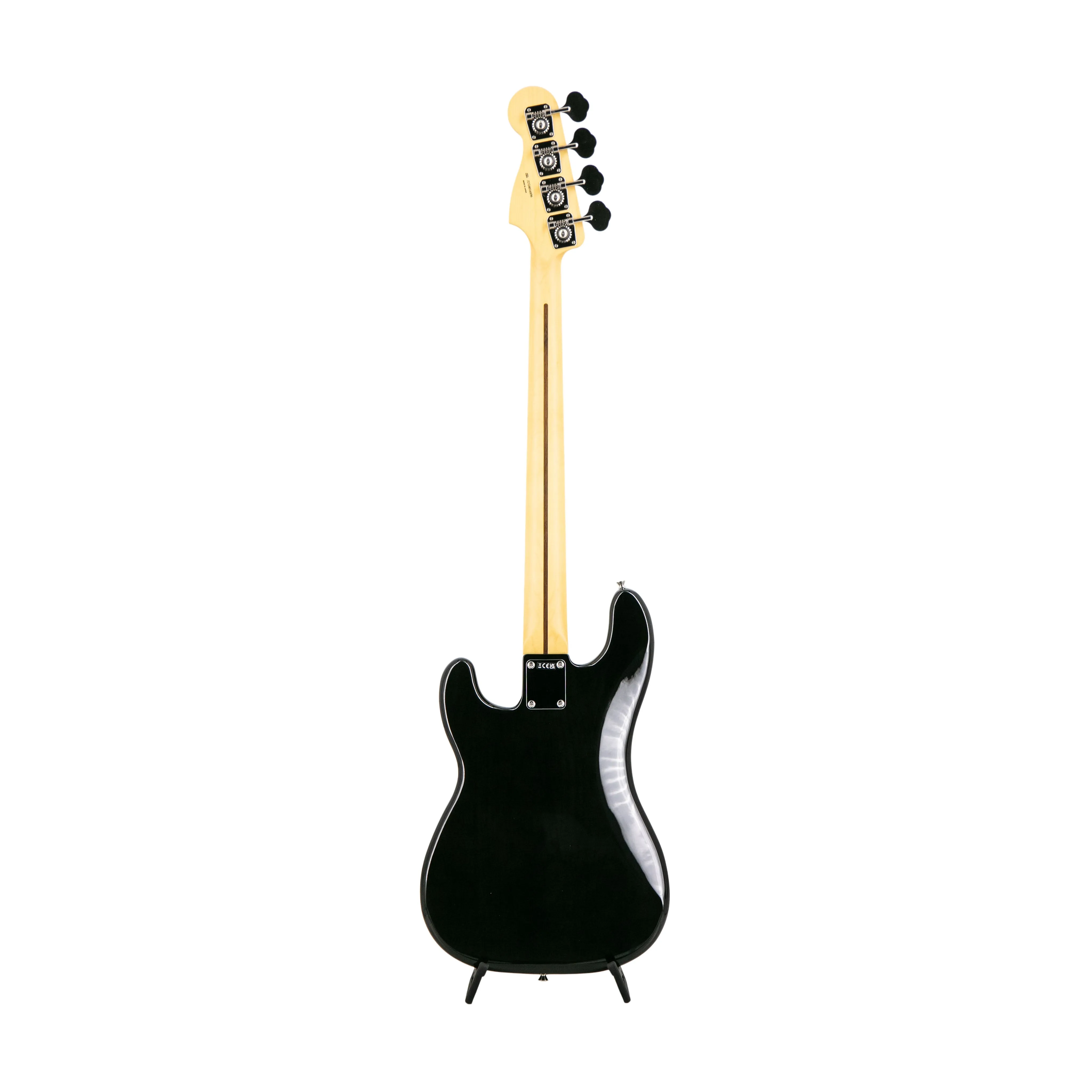 Fender FSR Collection Hybrid II Precision Bass Guitar, RW FB, Trans Black