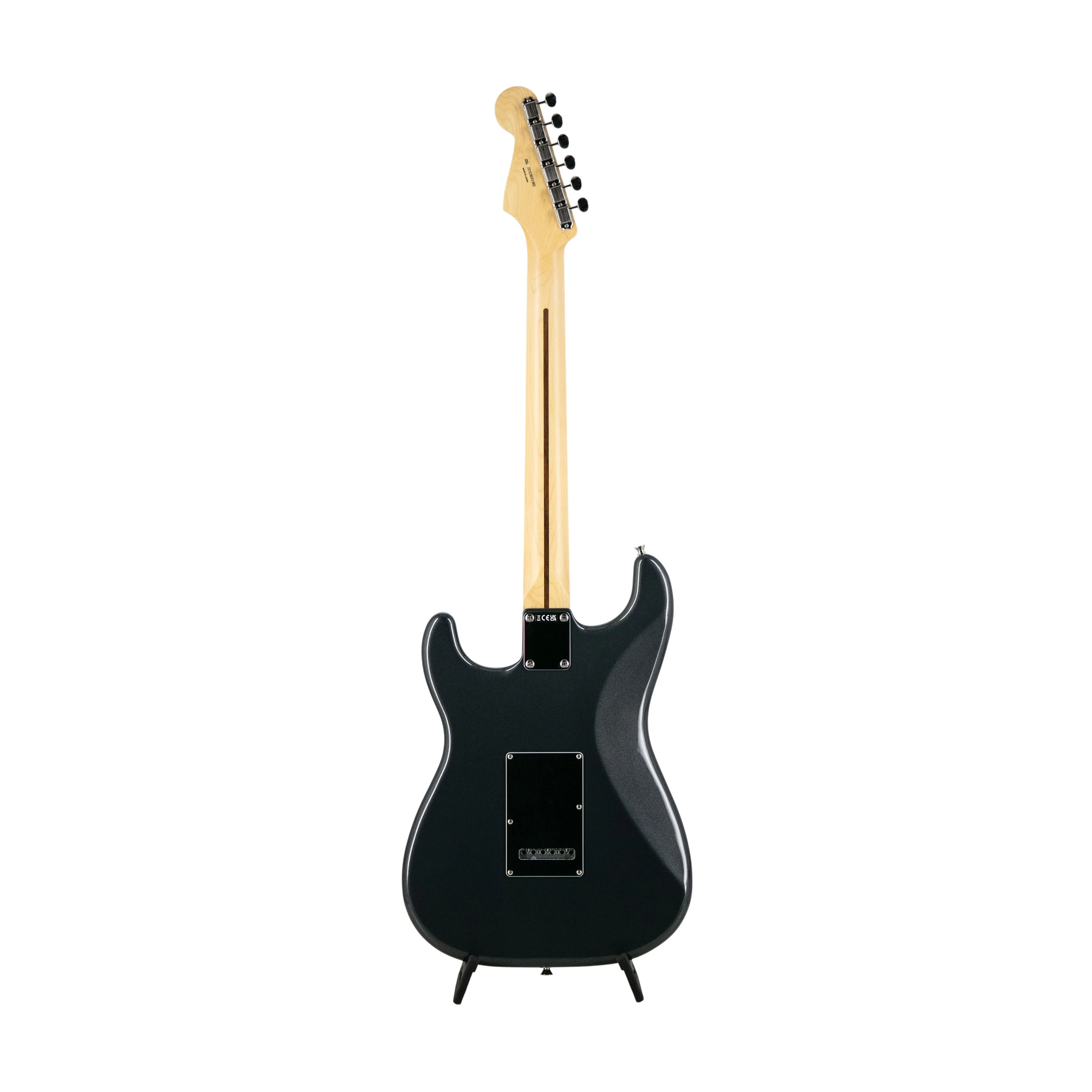 Fender FSR Collection Hybrid II Stratocaster Electric Guitar, RW FB, Charcoal Frost Metallic