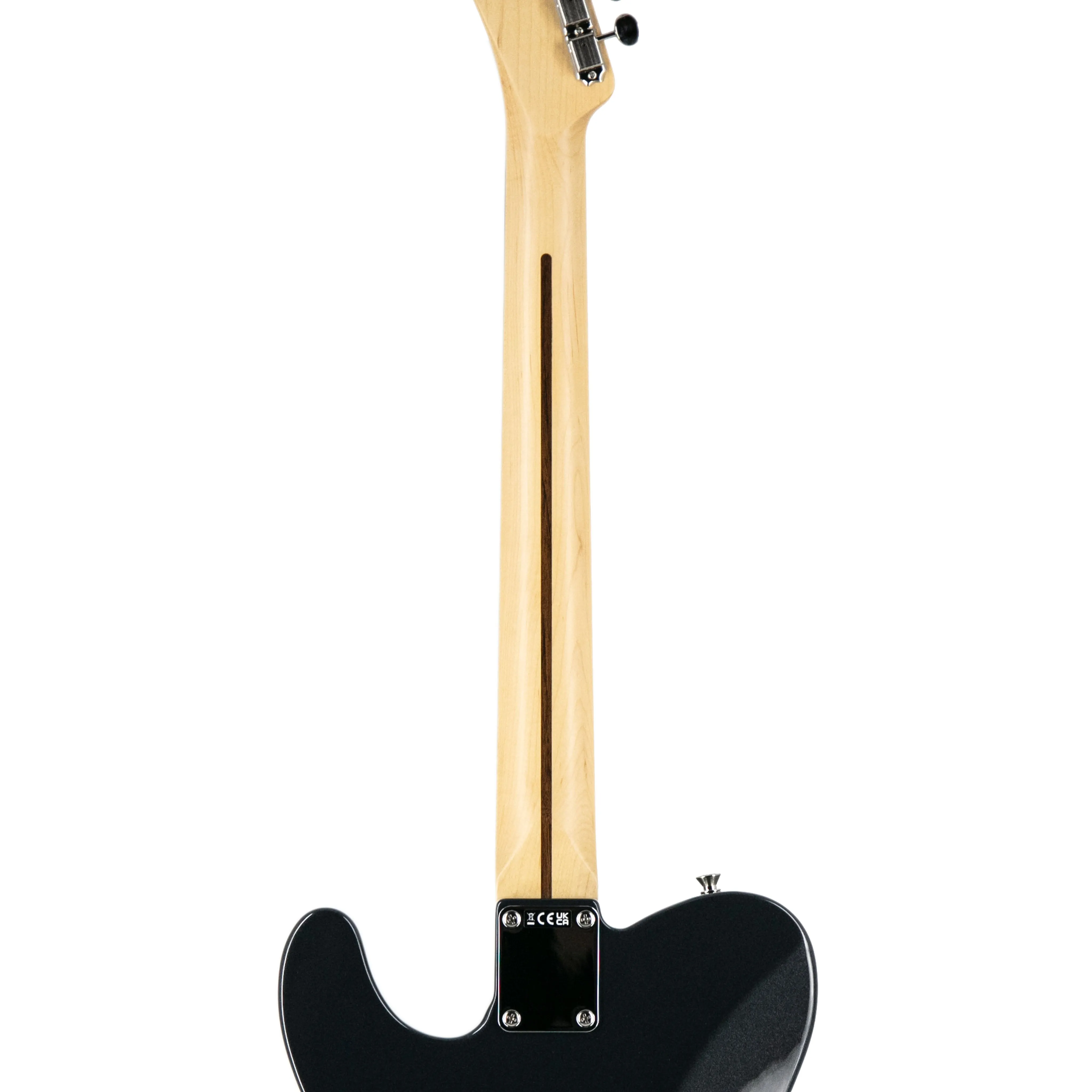 Fender FSR Collection Hybrid II Telecaster Electric Guitar, RW FB, Charcoal Frost Metallic