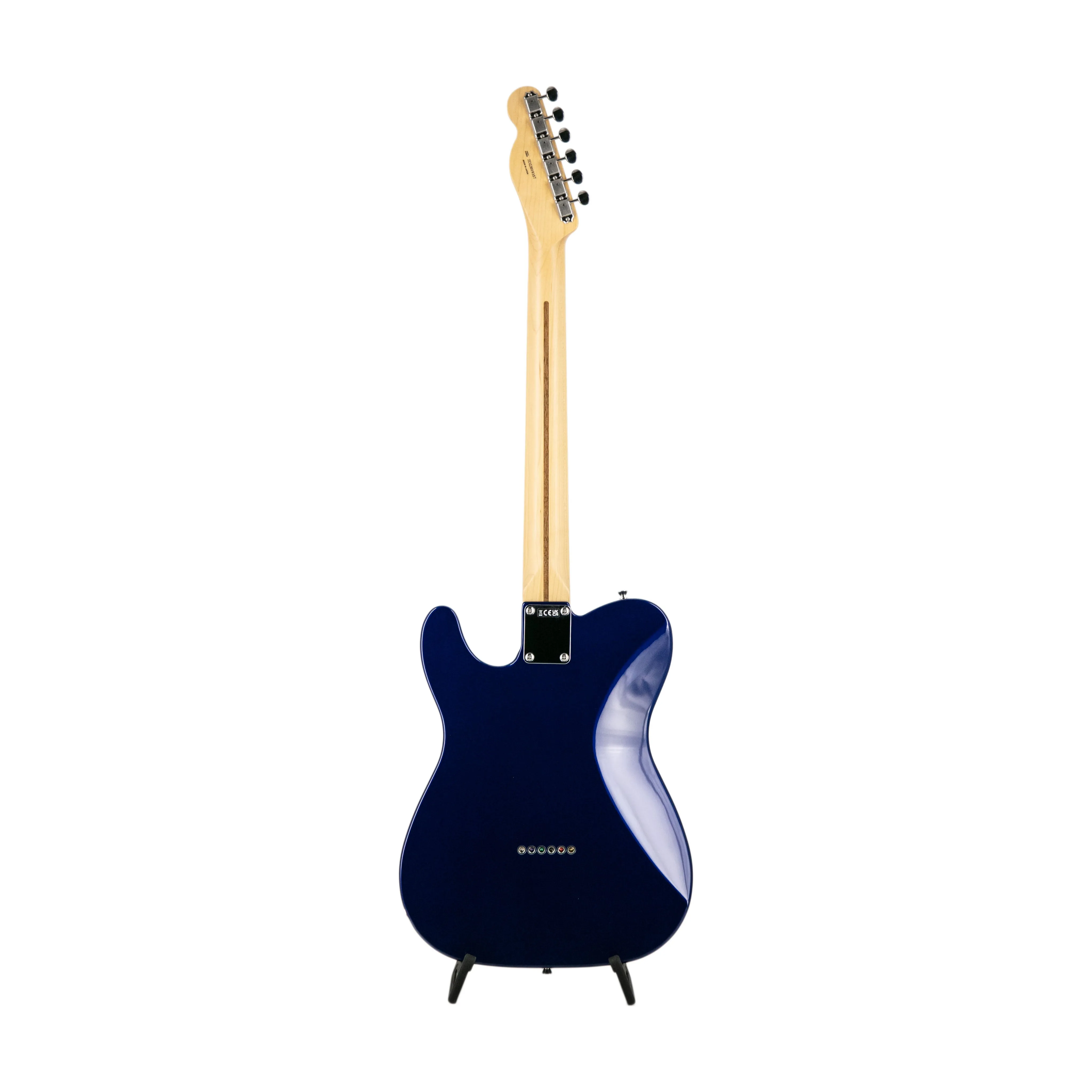 Fender FSR Collection Hybrid II Telecaster Electric Guitar, RW FB, Deep Ocean Metallic