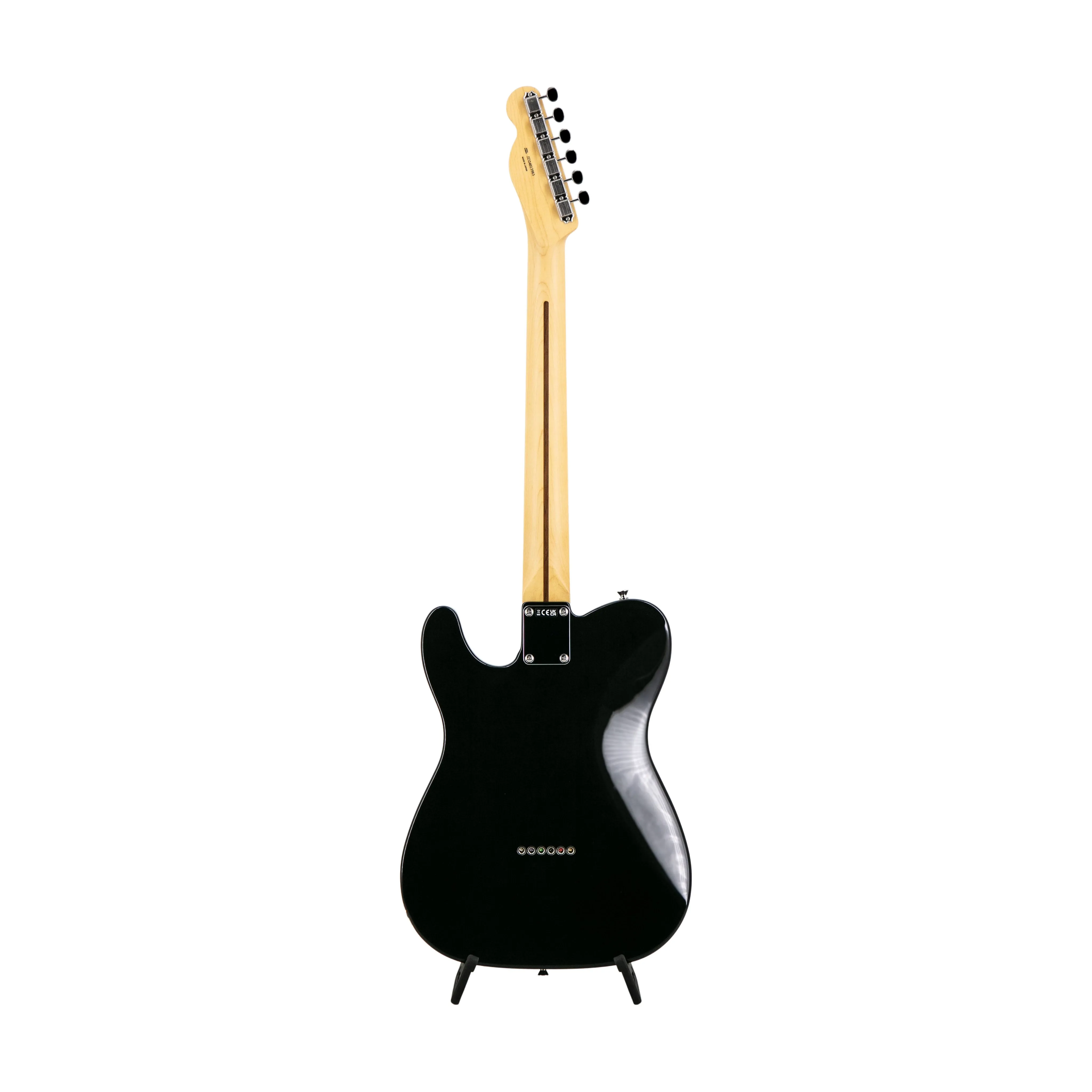 Fender FSR Collection Hybrid II Telecaster Electric Guitar, RW FB, Trans Black