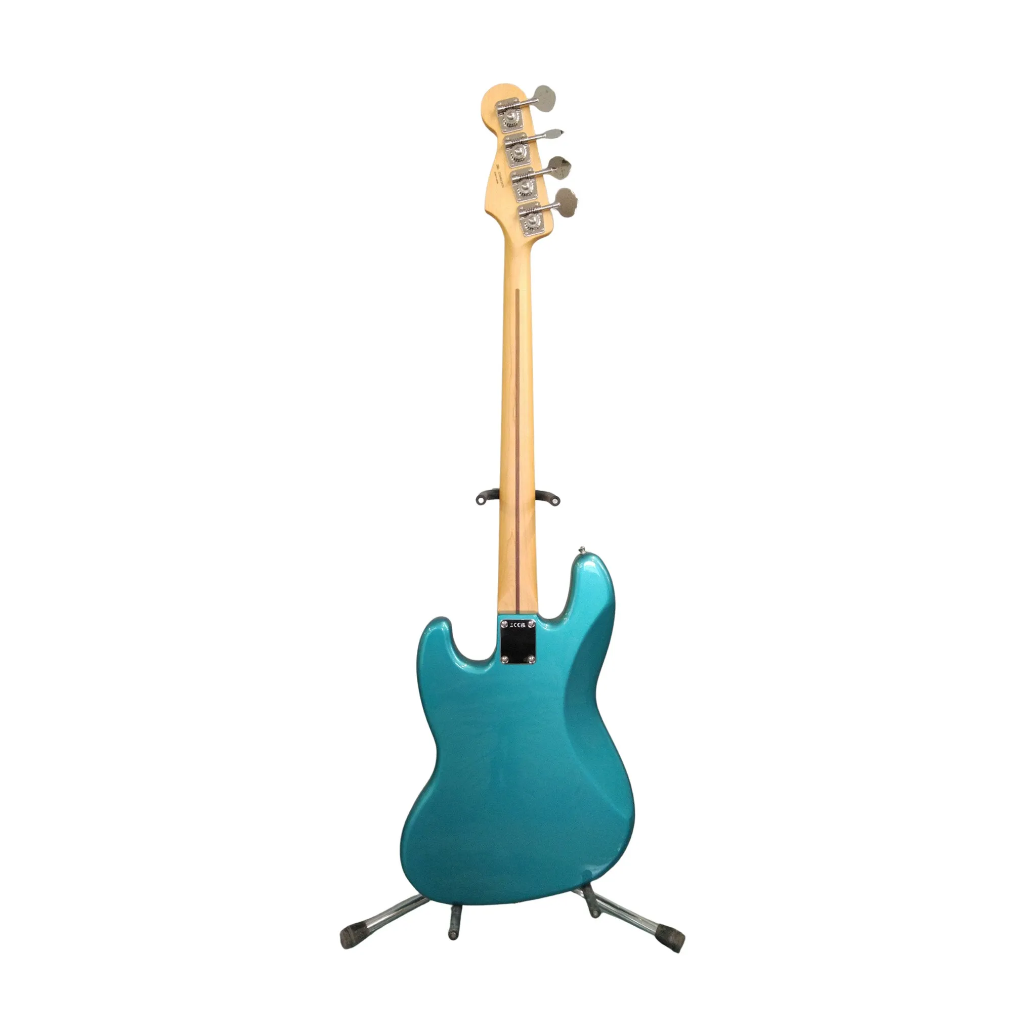 Fender FSR MIJ Hybrid II Jazz Bass Guitar, RW FB, Teal Green Metallic