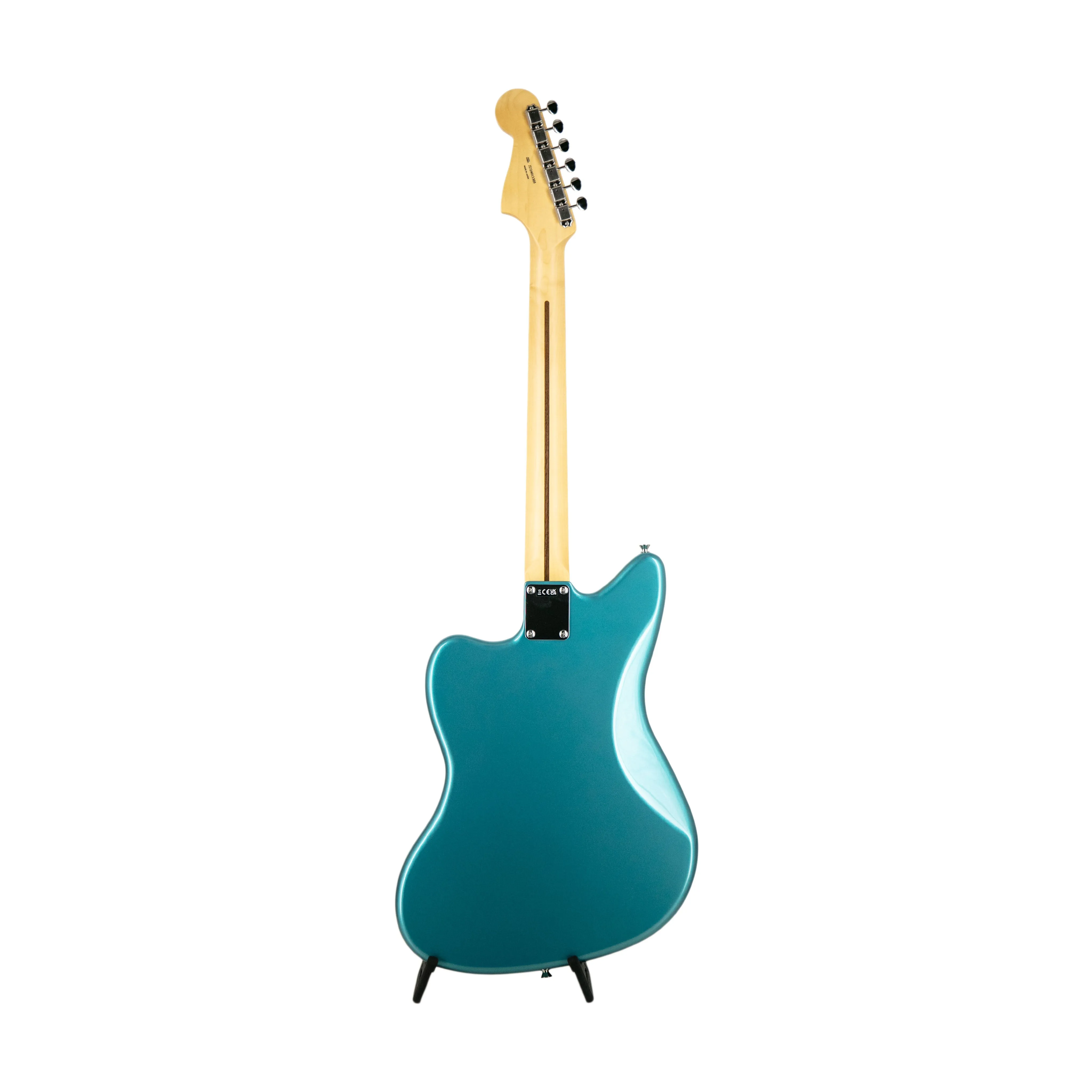 Fender FSR MIJ Hybrid II Jazzmaster Electric Guitar, RW FB, Teal Green Metallic