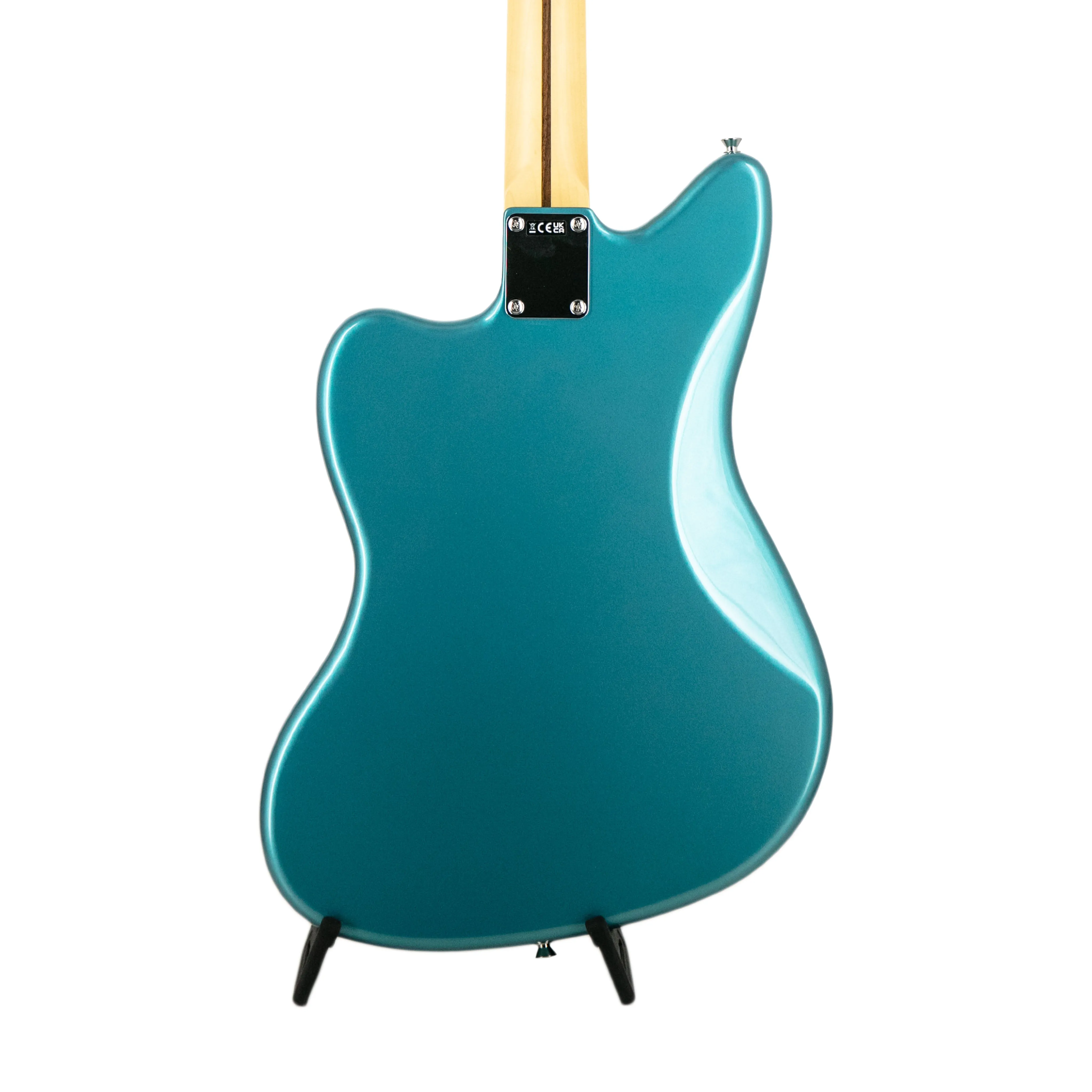 Fender FSR MIJ Hybrid II Jazzmaster Electric Guitar, RW FB, Teal Green Metallic