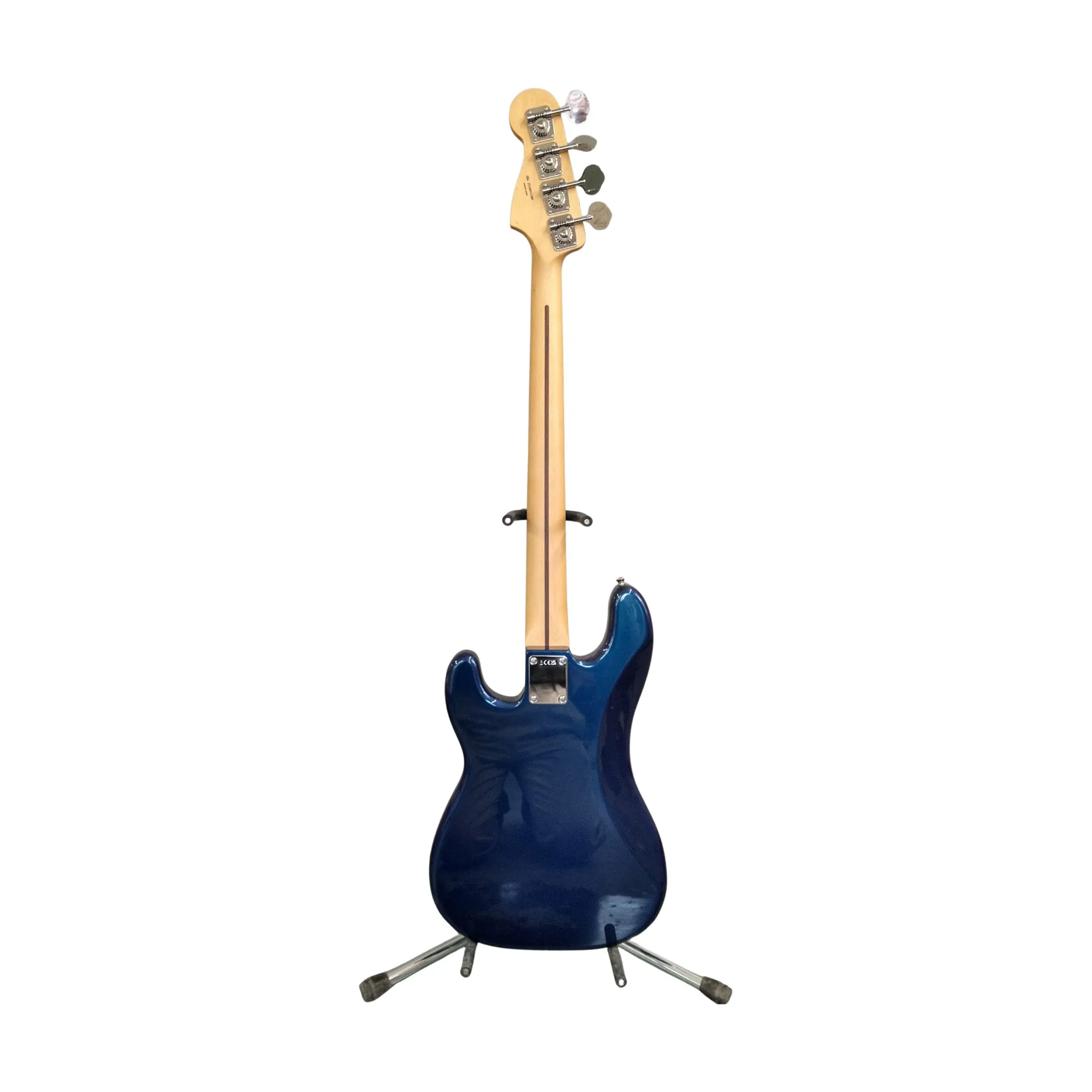 Fender FSR MIJ Hybrid II Precision Bass Guitar, RW FB, Azurite Metallic