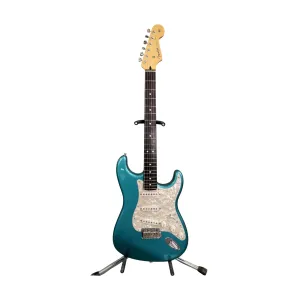 Fender FSR MIJ Hybrid II Stratocaster Electric Guitar, RW FB, Teal Green Metallic