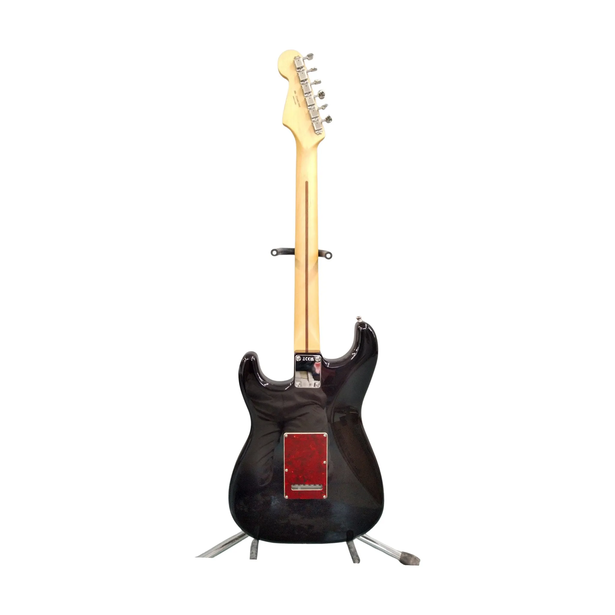 Fender FSR MIJ Hybrid II Stratocaster Electric Guitar, RW FB, Trans Black